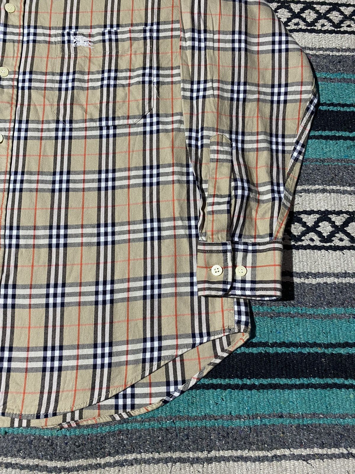 Burberry Burberry Nova Check Button Down Shirt Size US S / EU 44-46 / 1 - 6 Thumbnail