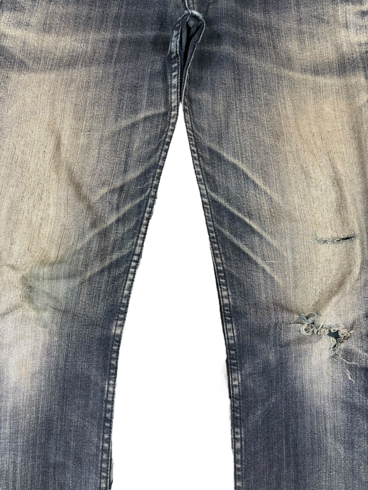 Japanese Brand Vintage Japanese Brand Mud Wash Distressed Jeans Size US 32 / EU 48 - 5 Thumbnail