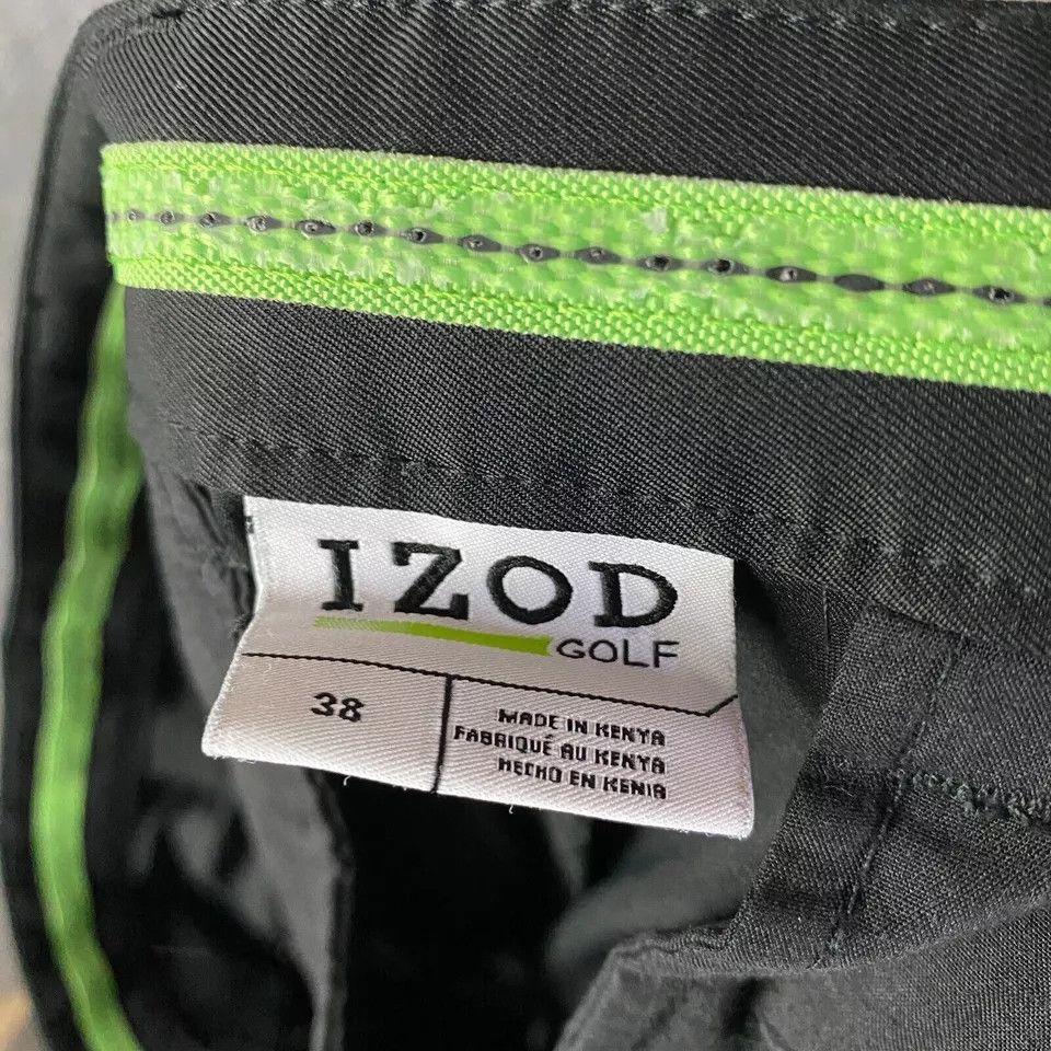 Izod Izod Golf Shorts Men's Size 38 Chino Black Polyester Adults Size US 38 / EU 54 - 6 Thumbnail