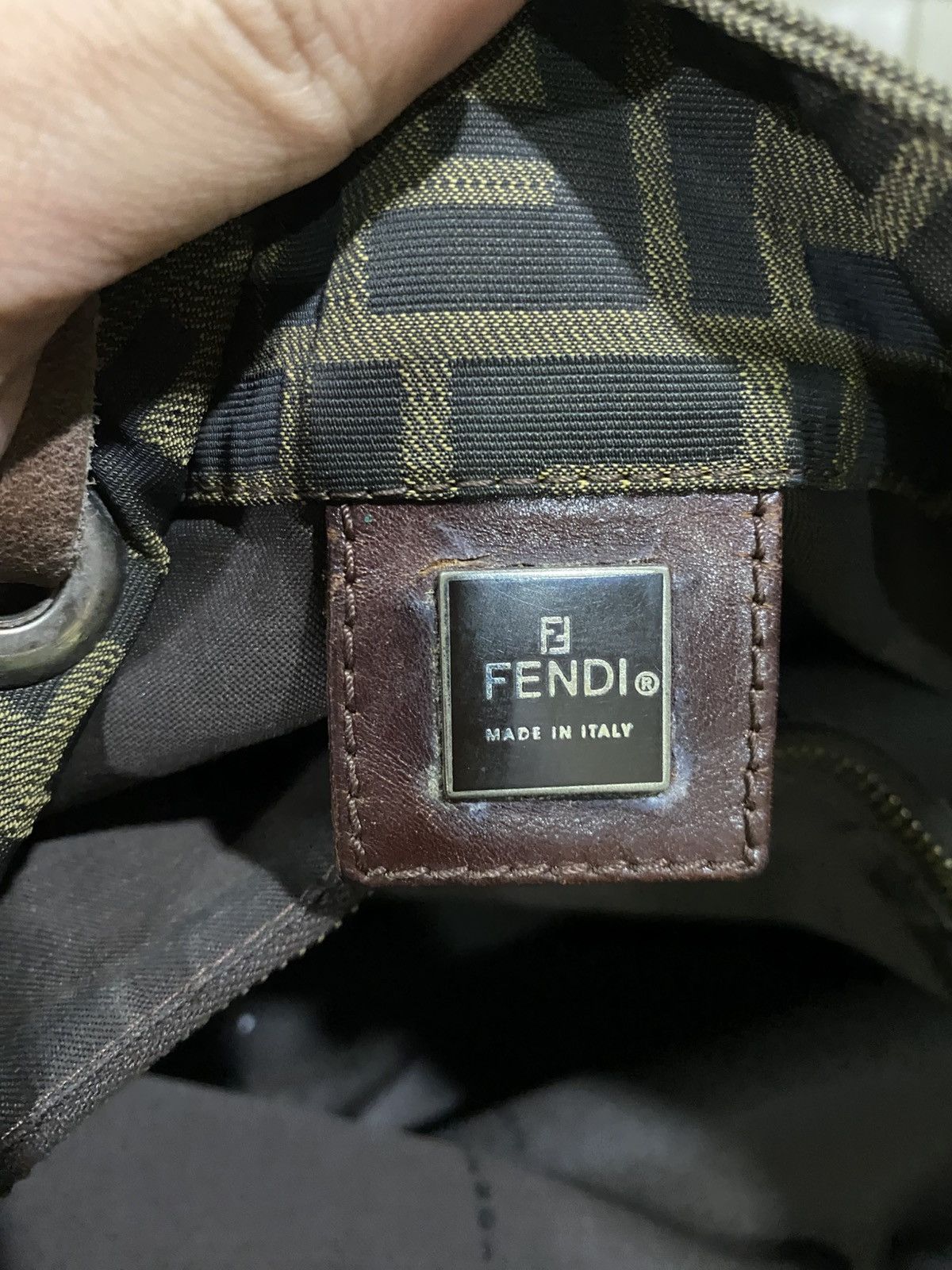 Fendi Authentic Fendi Zucca Monogram Tote Bag Size ONE SIZE - 14 Thumbnail