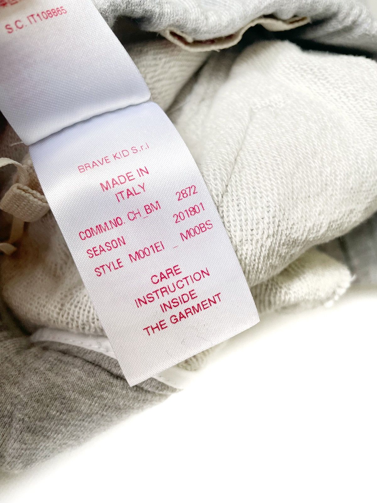 Designer × Marni Marni Children Sweat Grey Shorts 10Y Made In Italy Size 24" / US 00 / IT 34 - 8 Thumbnail