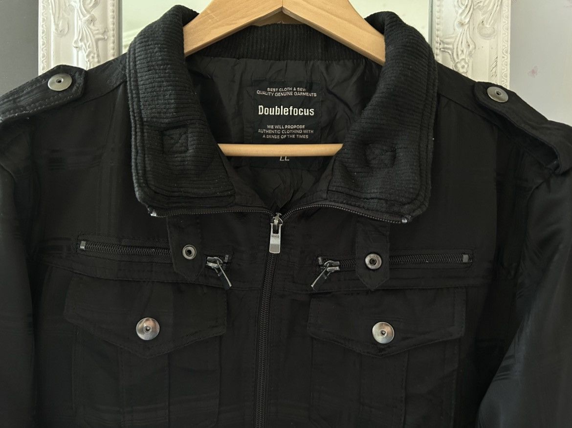 Japanese Brand 🇯🇵Doublefocus japanese biker jacket Size US L / EU 52-54 / 3 - 4 Thumbnail