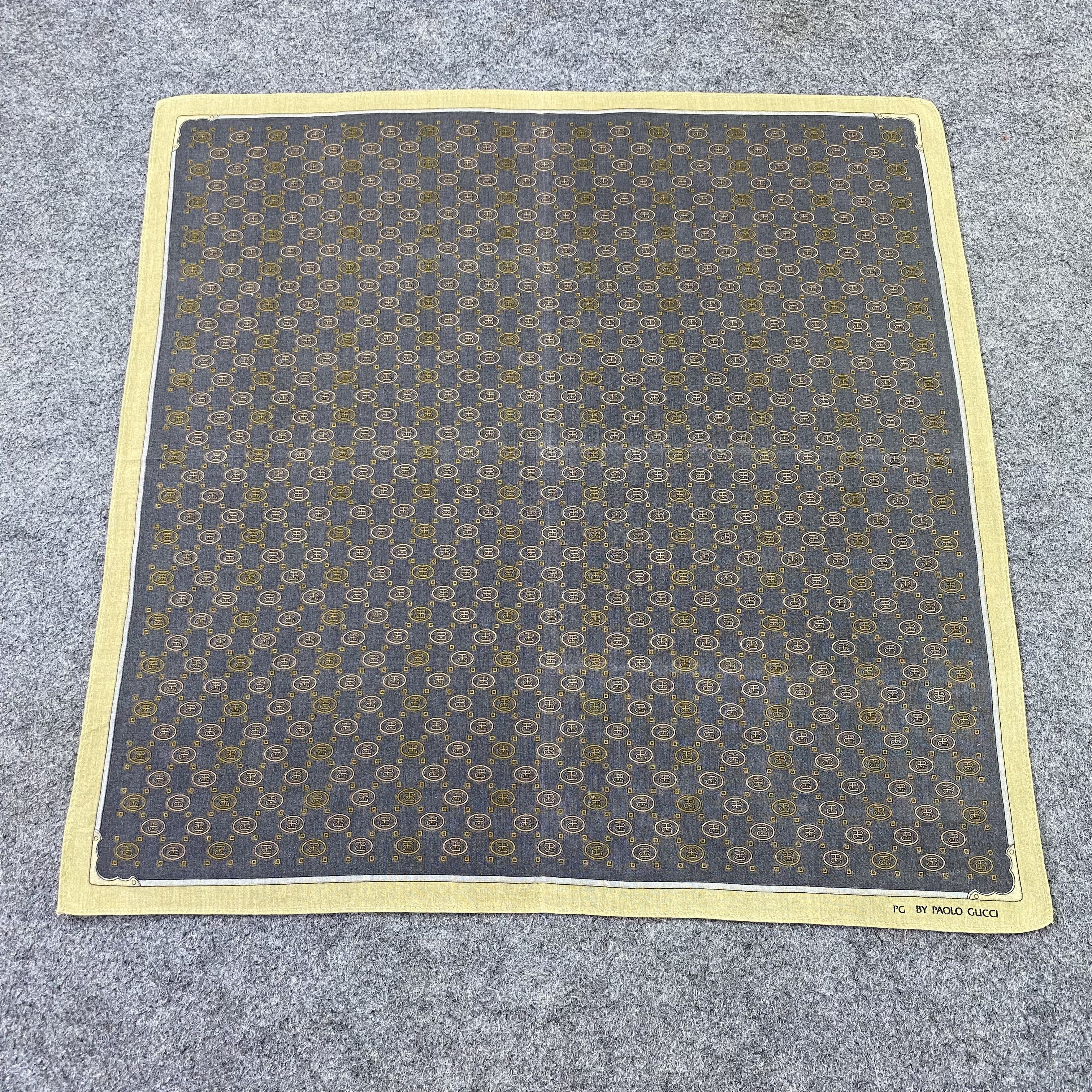 Paolo Gucci Paolo Gucci Handkerchief / Bandana / Neckerchief-B1476 Size ONE SIZE - 3 Thumbnail