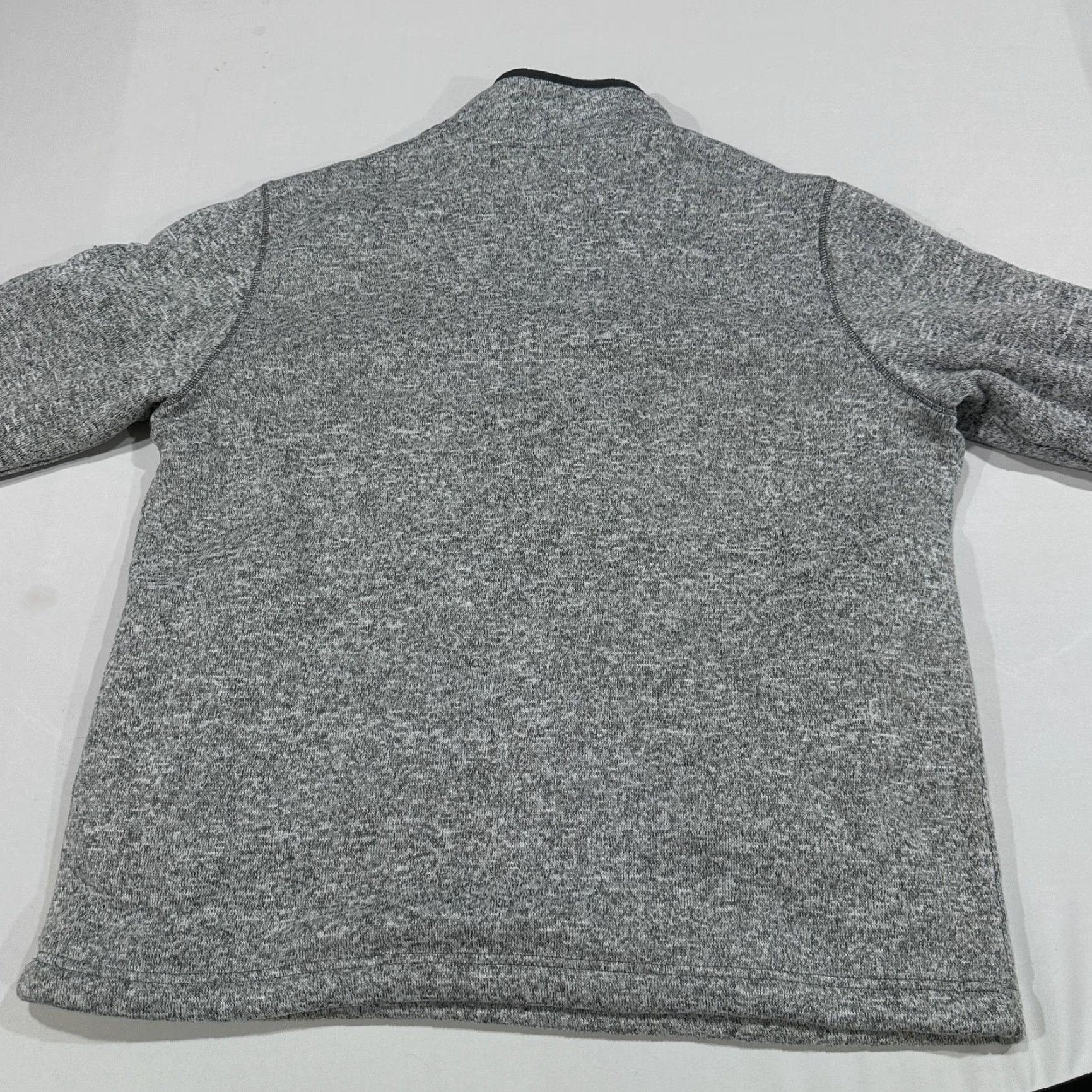 Orvis Orvis Sweater Mens XL Gray 1/4 Zip Pullover Mock Neck Pockets Sherpa-lined Knit Vintage No Size US XL / EU 56 / 4 - 3 Thumbnail