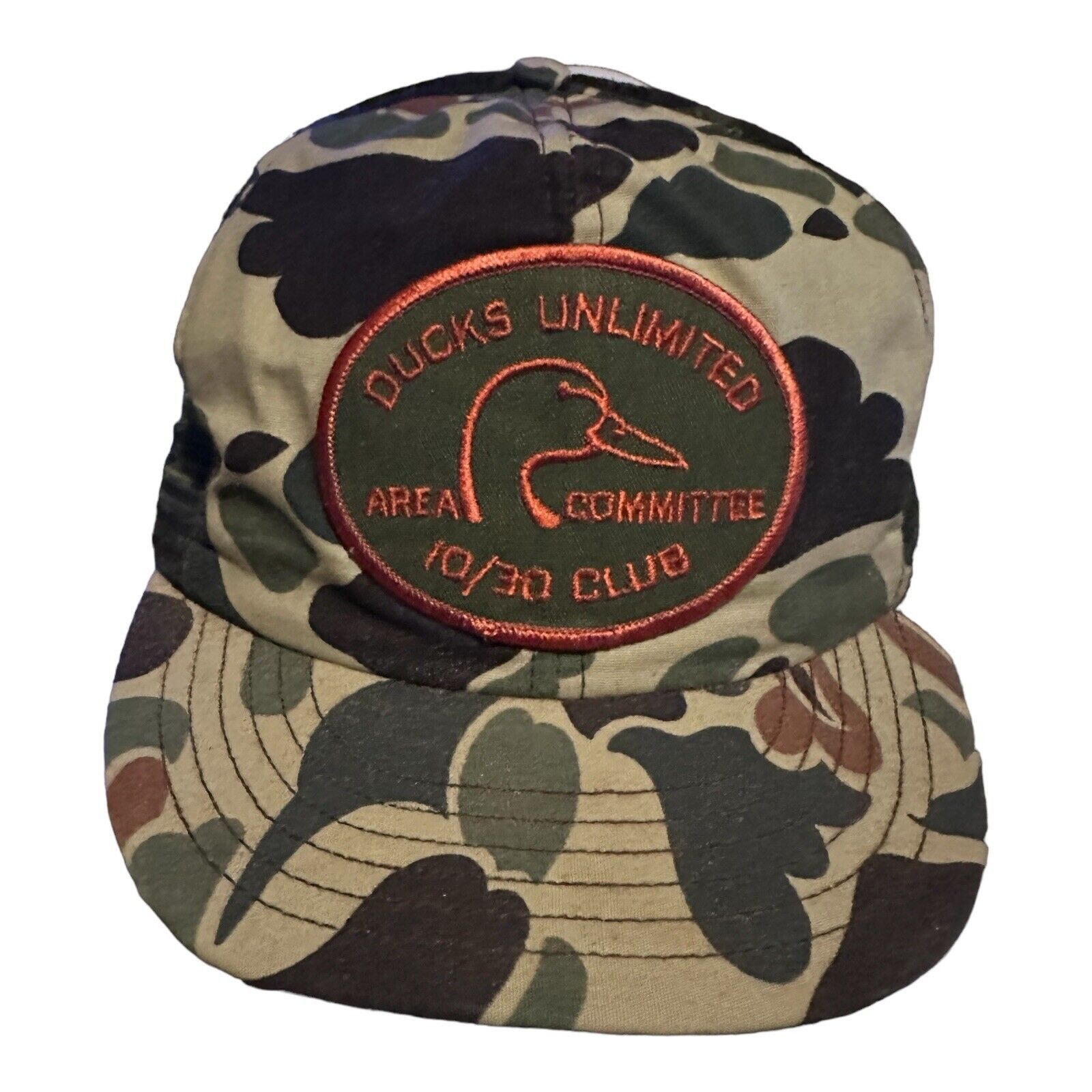 Delong VTG Ducks Unlimited Baseball Cap Waterfowl Hat 90s Trucker Size ONE SIZE - 8 Thumbnail