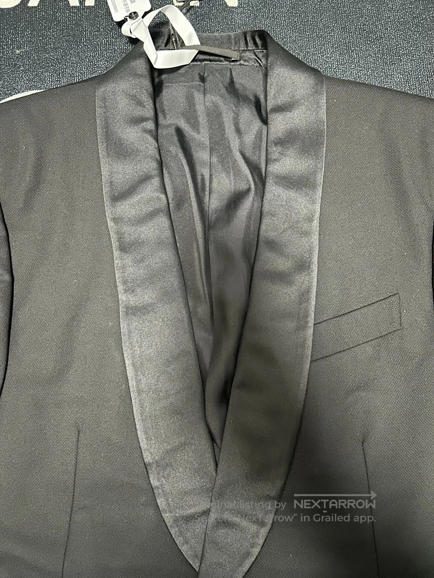 Yves Saint Laurent Saint Laurent Black Smoking Jacket. Size US S / EU 44-46 / 1 - 2 Thumbnail