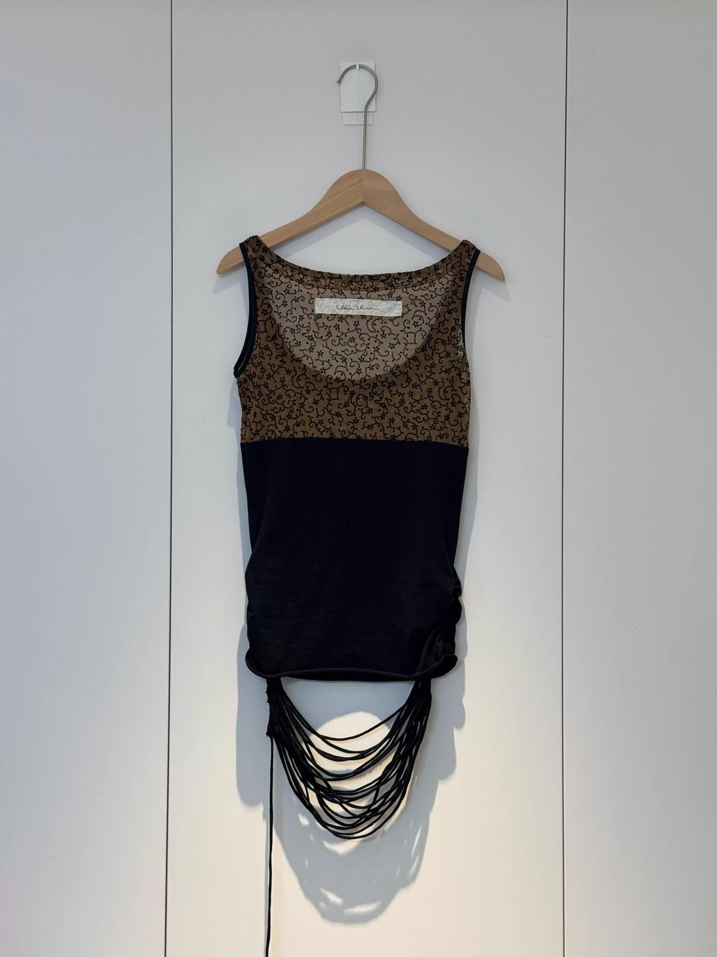 Alien Workshop Alice auaa lace panel drawstring vest Size ONE SIZE - 1 Thumbnail