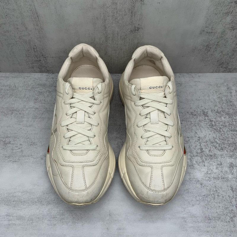 Gucci Gucci Rhyton Logo Low-Top Dad Sneakers - Size US 8 / EU 41 - 1 Thumbnail