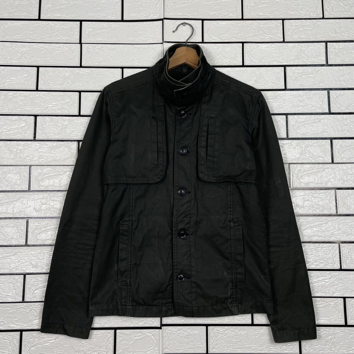 Katharine Hamnett London Black Hamnett Rugged Multipocket Jacket Size US S / EU 44-46 / 1 - 1 Thumbnail