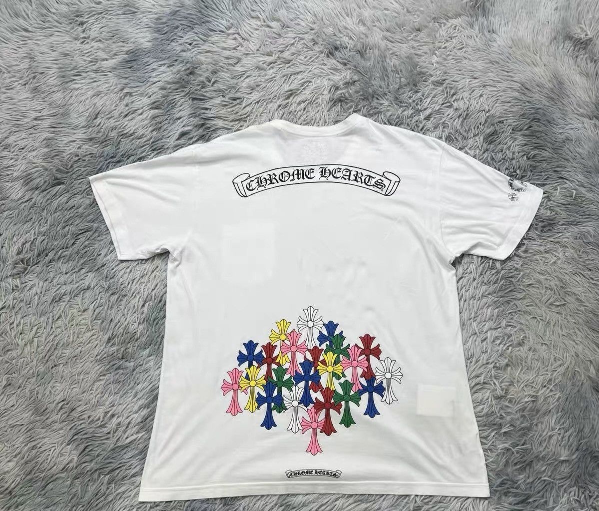 Chrome Hearts Chrome Hearts colorful cross short Size US XL / EU 56 / 4 - 1 Thumbnail