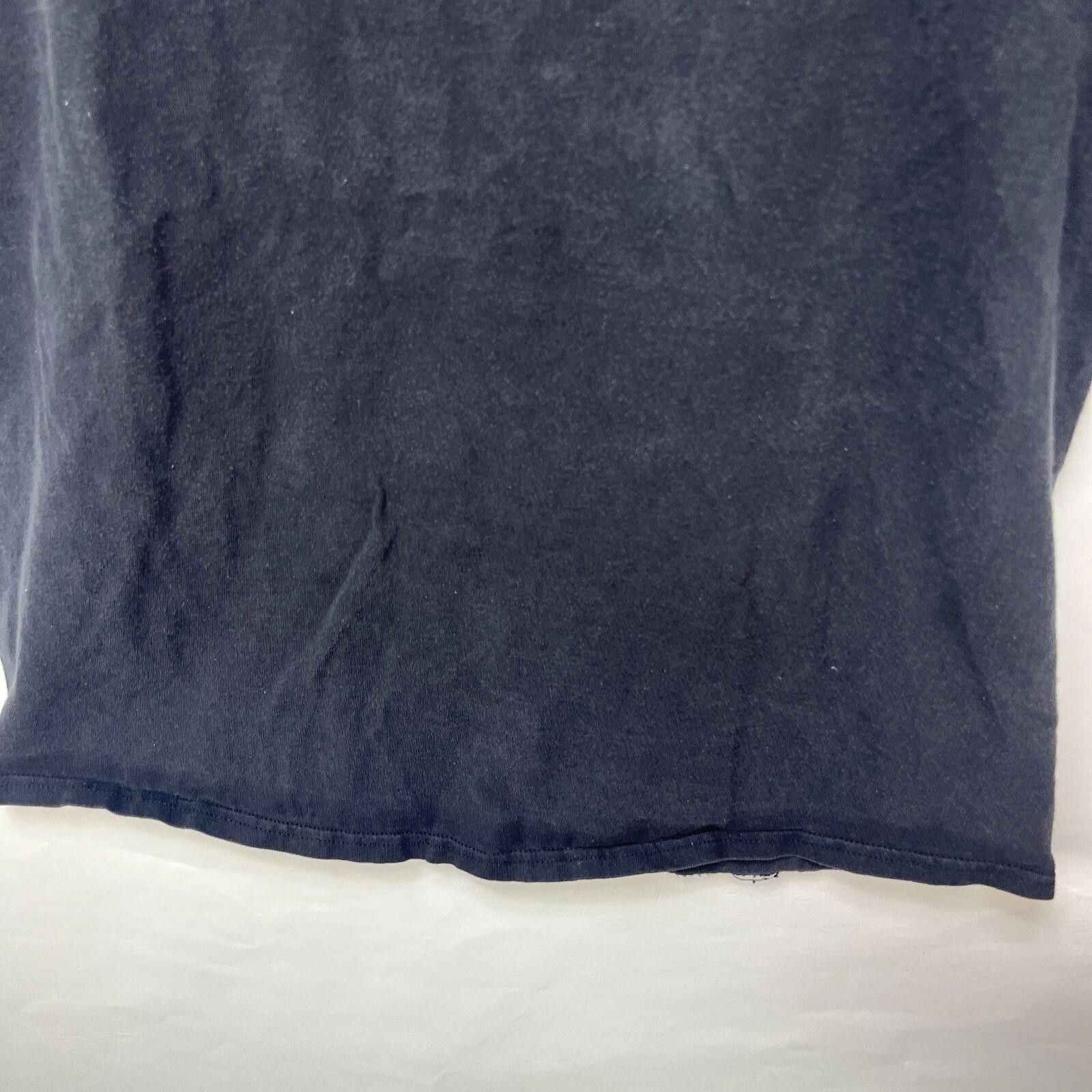 Jos. A. Bank Vintage Sun Faded Blank Black T-Shirt Large 90s Y2K Size US L / EU 52-54 / 3 - 5 Thumbnail