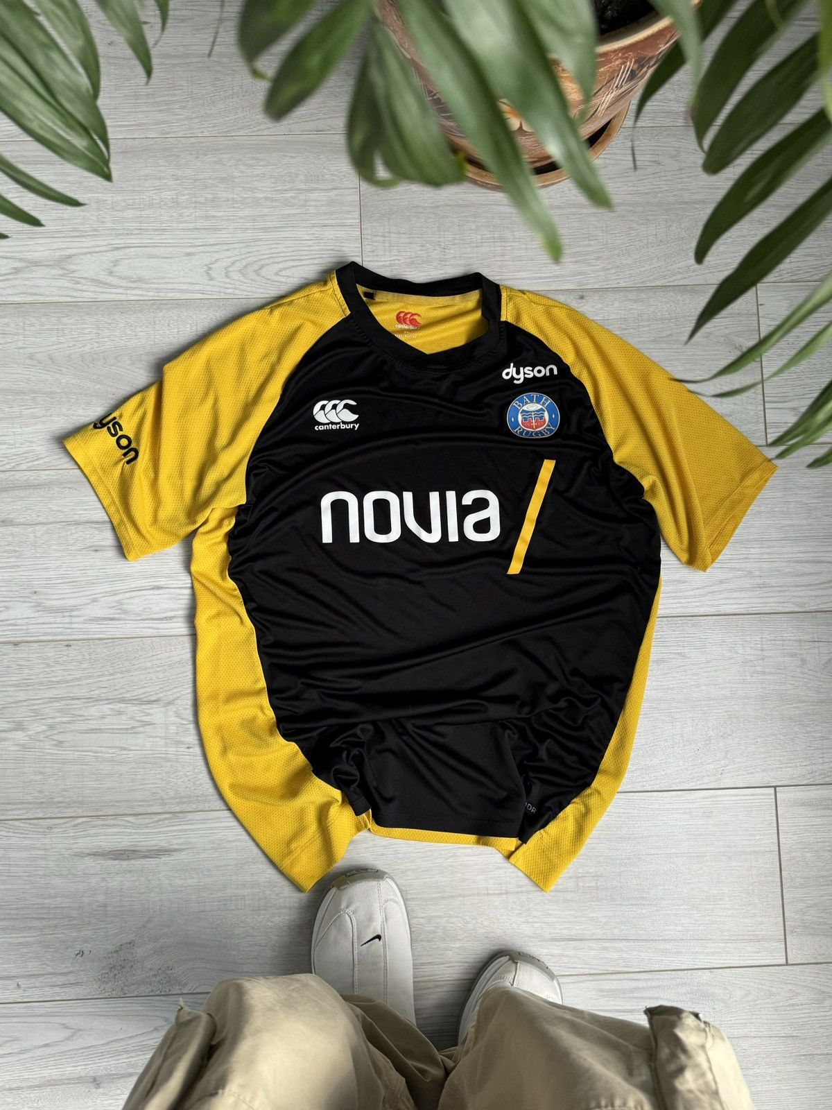 Canterbury of New Zealand × Vintage Jersey Canterbury of New Zealand Bath Rugby Shirt Size US XL / EU 56 / 4 - 1 Thumbnail