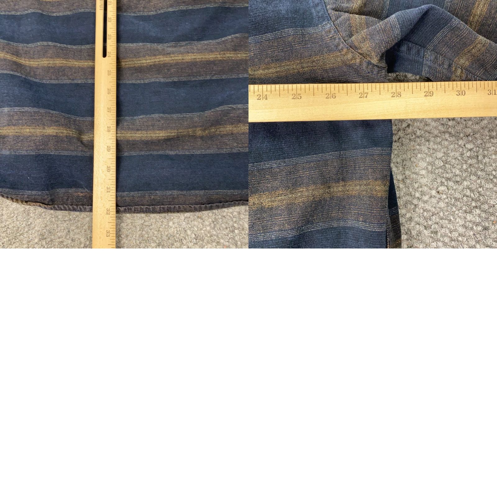 Vintage Cabela's Men’s 2XL Tall Long Sleeve Button-Down Shirt Cotton Flannel Striped Casual Size US XXL / EU 58 / 5 - 8 Thumbnail