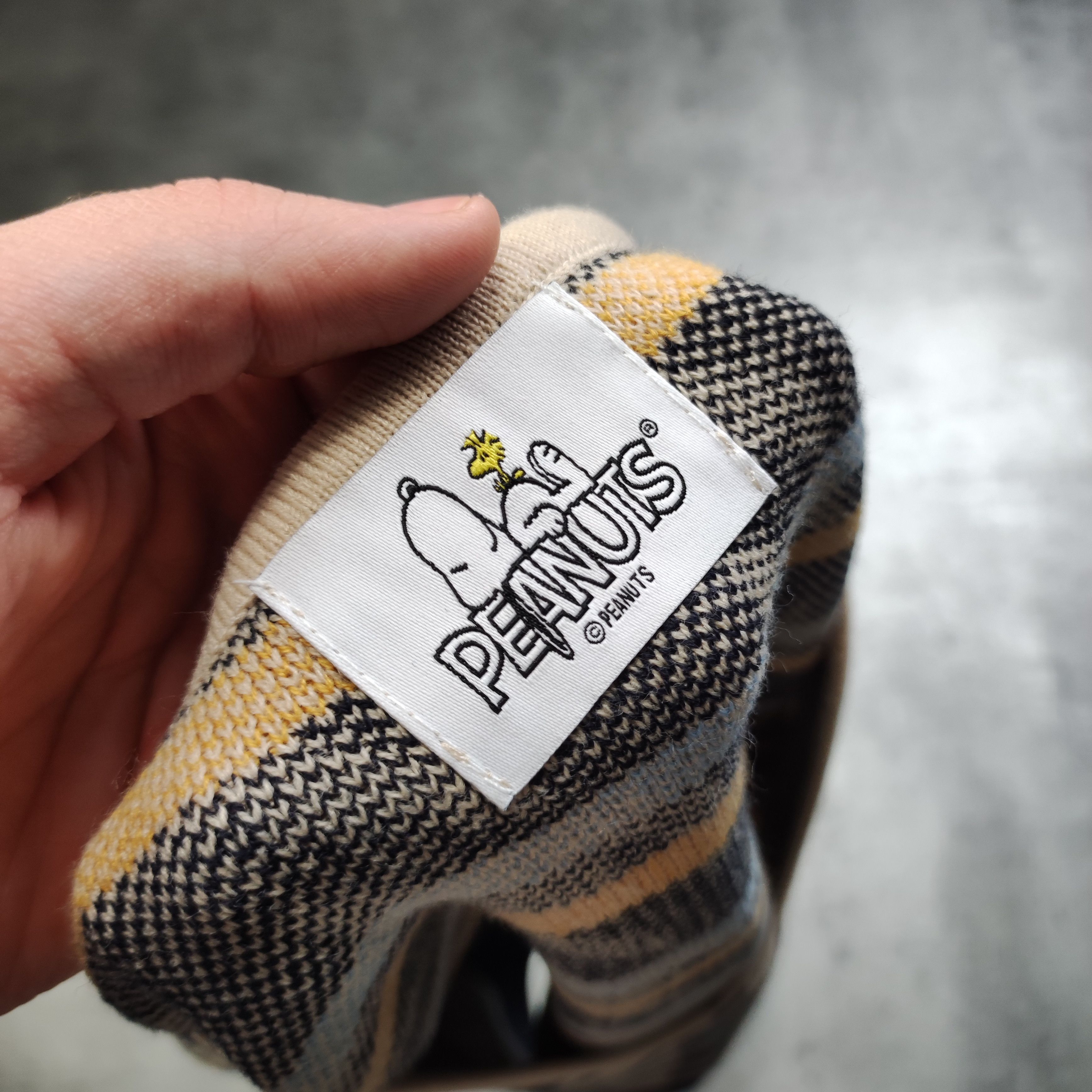 Japanese Brand × Peanuts RARE Japanese Limited Peanuts Monogram Sweater Vest Size US S / EU 44-46 / 1 - 5 Thumbnail