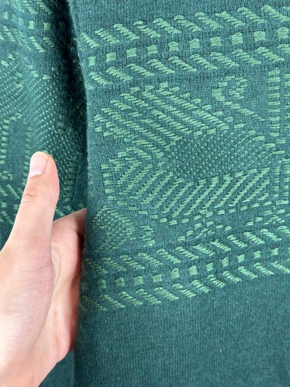 Diesel × Vintage Vintage Diesel Wool Sweater Knitwear Logo Green Size US M / EU 48-50 / 2 - 7 Thumbnail