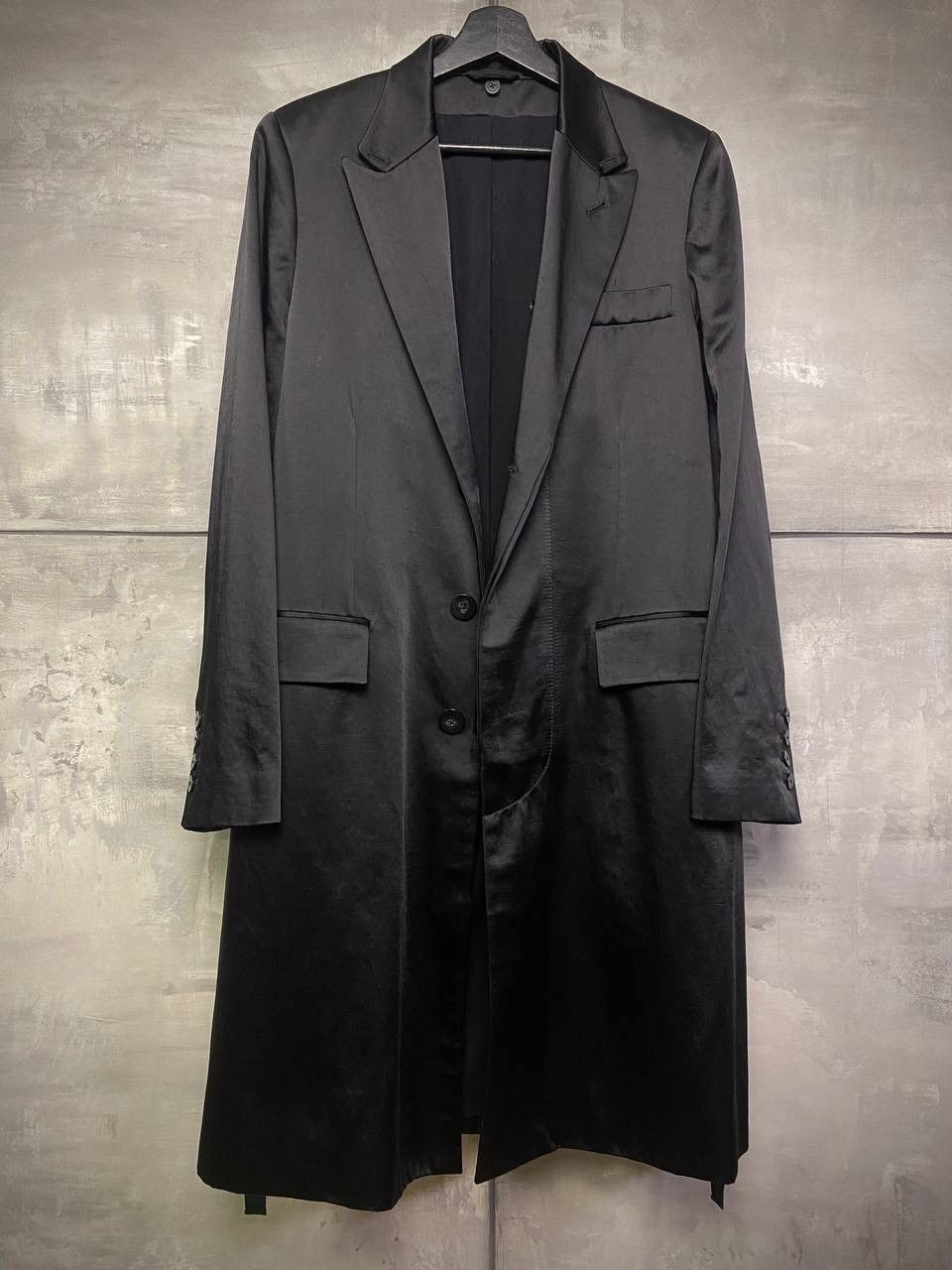 Ann Demeulemeester FW15 Silk Coat With Straps Sample Runway S-M Size US S / EU 44-46 / 1 - 2 Thumbnail