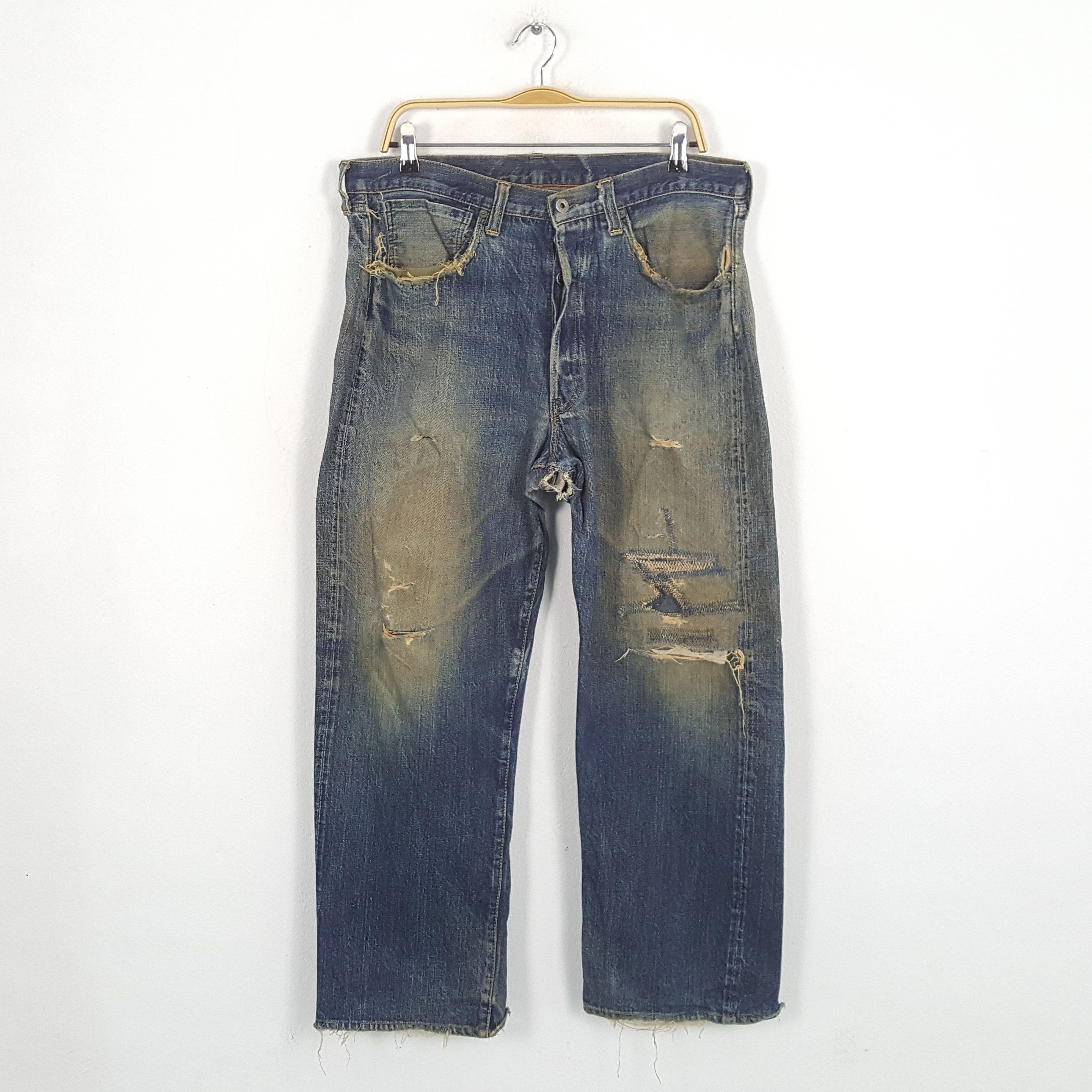 Japanese Brand × Vintage Vintage Mc COYS Japanese Fashion Brand Distressed Jeans Size US 35 - 1 Thumbnail