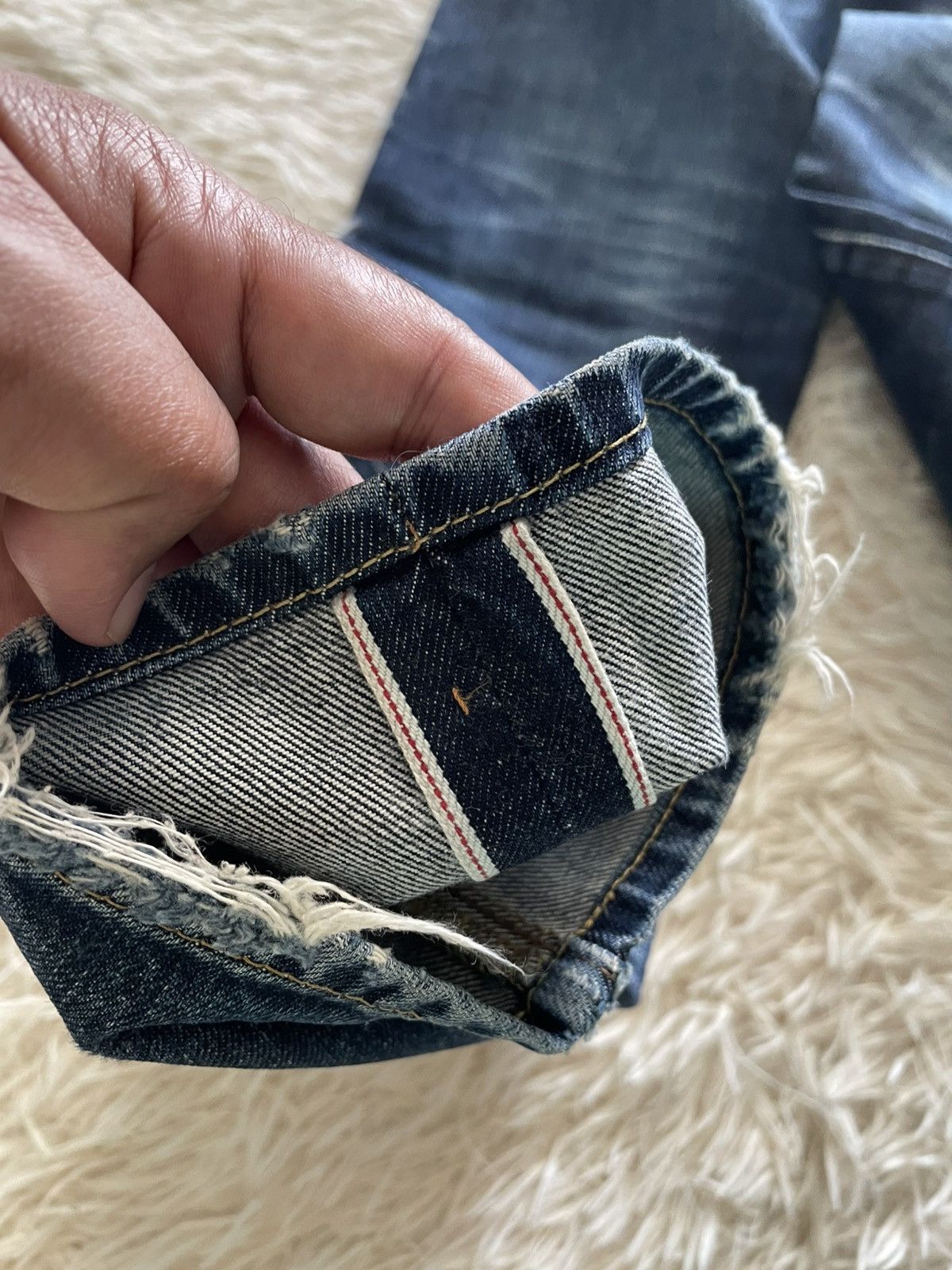 Gap Final Drop💥Rusty Distressed GAP 1969 Selvedge (UNI-04) Size US 32 / EU 48 - 16 Thumbnail