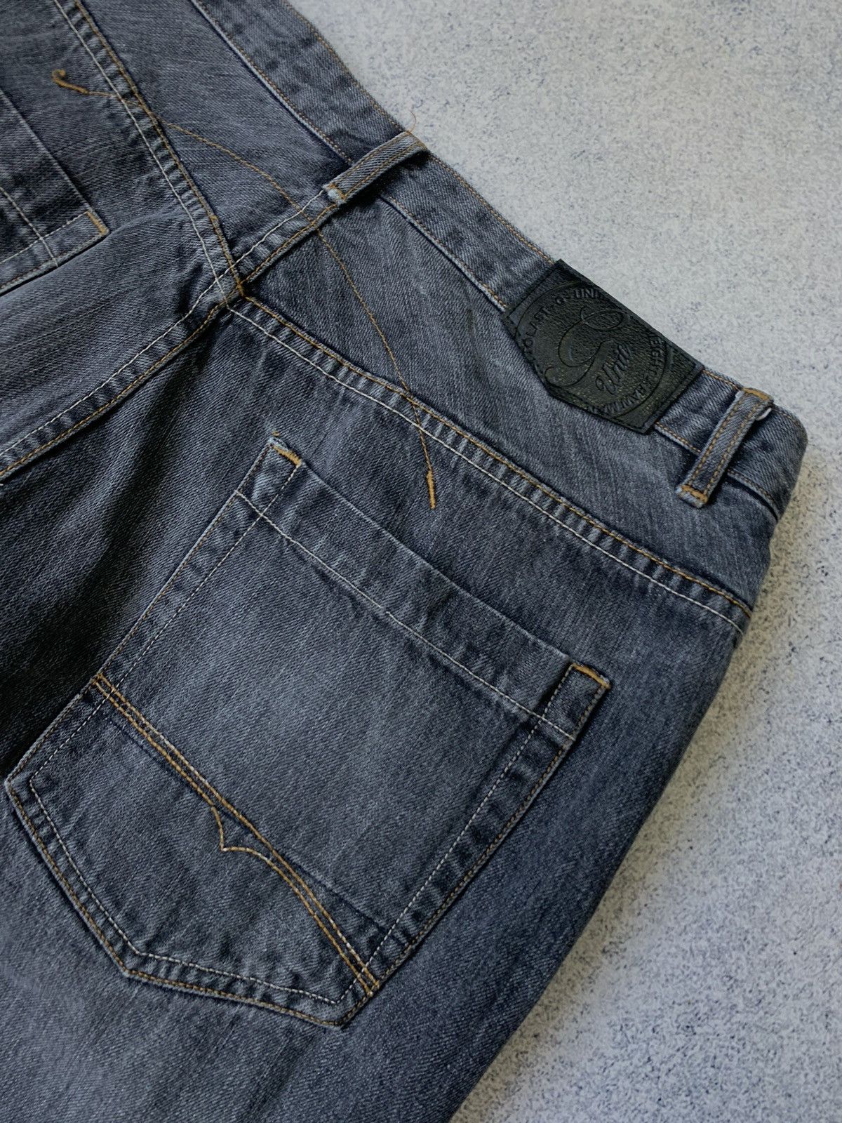 50 Cent × Rap Tees × Vintage Vintage G Unit 50 Cent Heavy Baggy Jeans Size US 34 / EU 50 - 8 Thumbnail