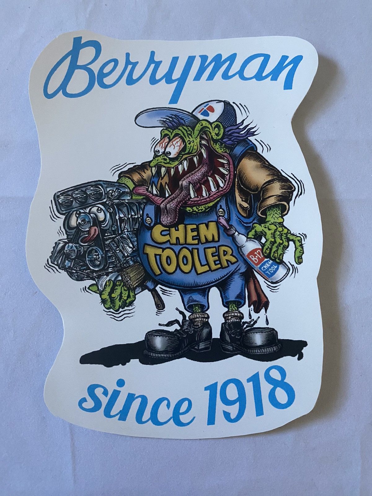 Designer × Vintage Vintage Ed Roth Hot Rod Rat Fink Sticker Set chevy ford Size ONE SIZE - 2 Thumbnail