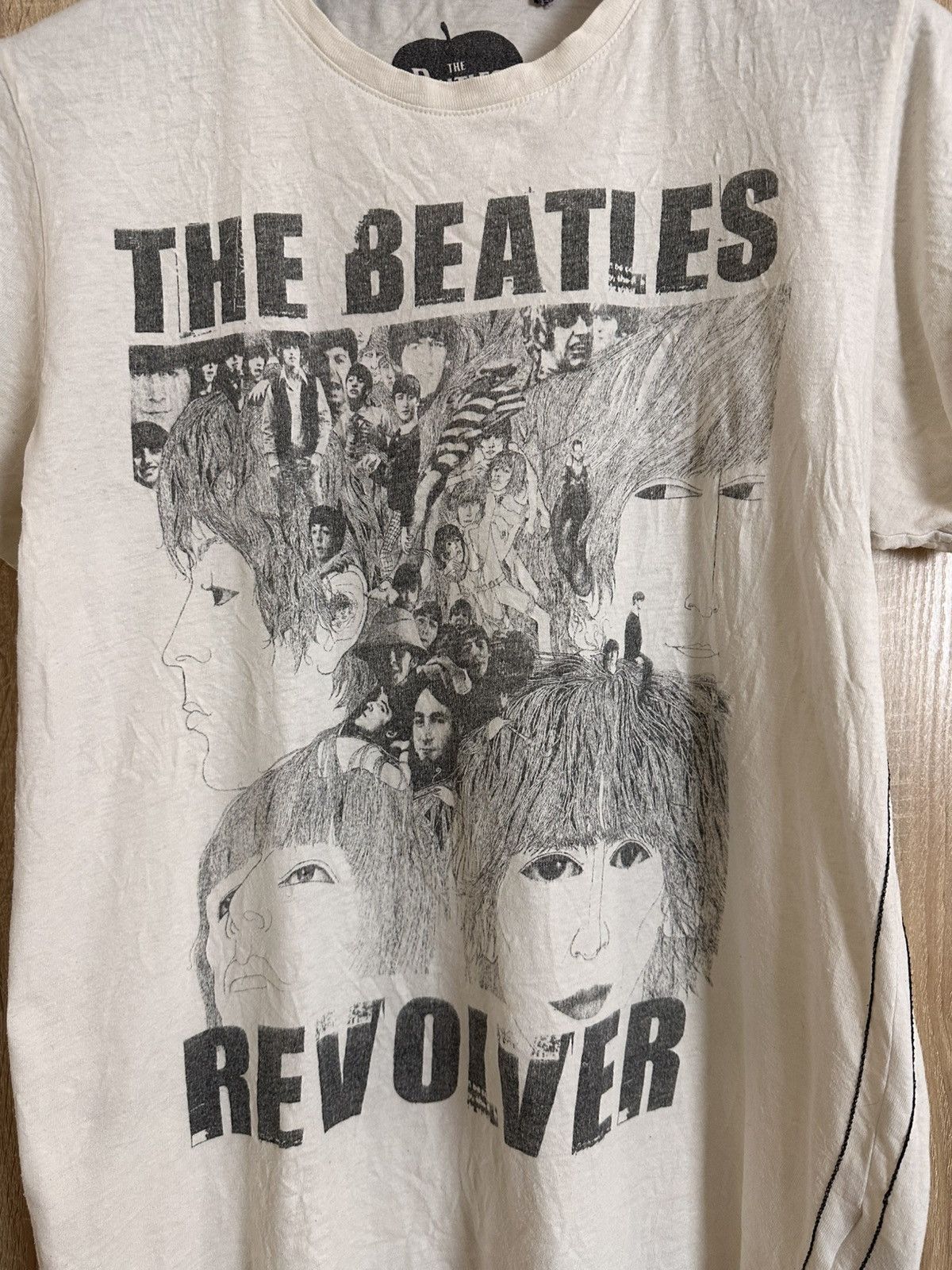 Apple 🔥 The Beatles Revolver Art T Shirt Rock Band Apple Vintage Size US M / EU 48-50 / 2 - 2 Thumbnail