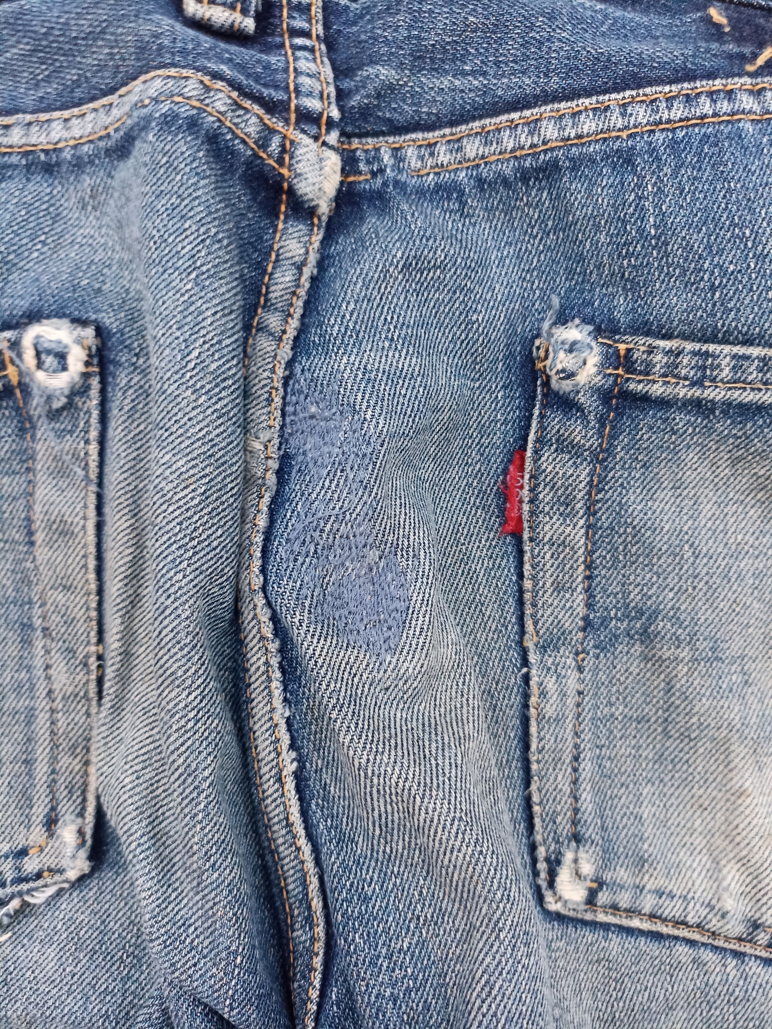Denime Vintage Denime Jeans Distressed Mud washed Faded jeans Japan Size US 30 / EU 46 - 16 Thumbnail