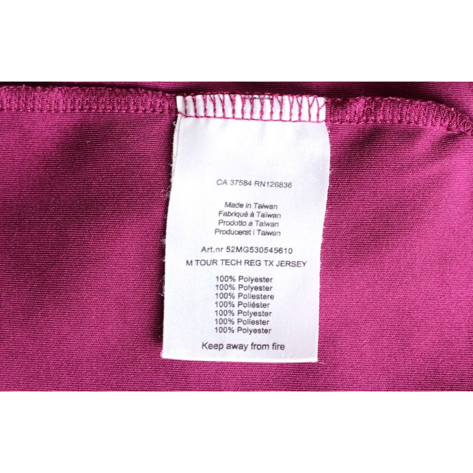 J.Lindeberg J.LINDEBERG TOUR TECH TX JERSEY Golf Polo Shirt Men Size L Regular Fit Short Sleeve Purple CX Shirt Mens Size US L / EU 52-54 / 3 - 7 Thumbnail