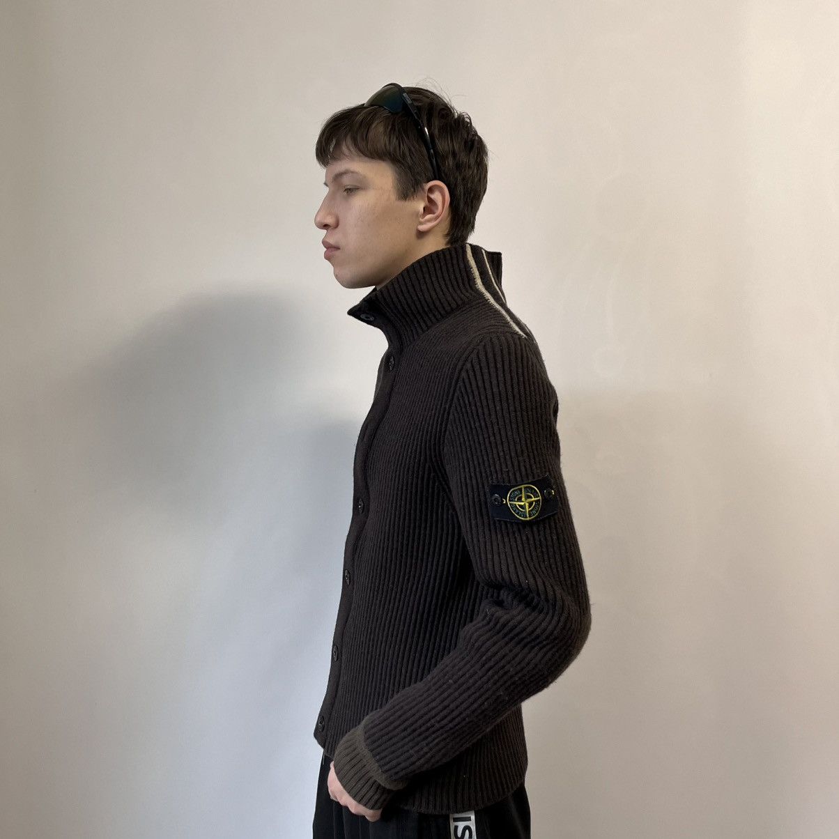 Stone Island Vintage Stone Island Made In Italy Full Zip Sweater Size US XL / EU 56 / 4 - 3 Thumbnail