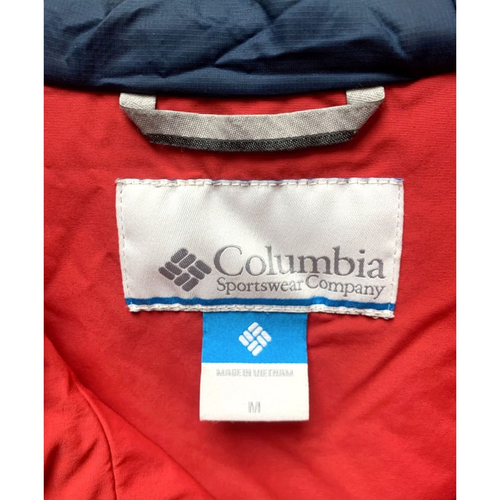 Vintage Columbia Padded Jacket Men PM5454 Red x navy M Jacket Size US M / EU 48-50 / 2 - 3 Thumbnail