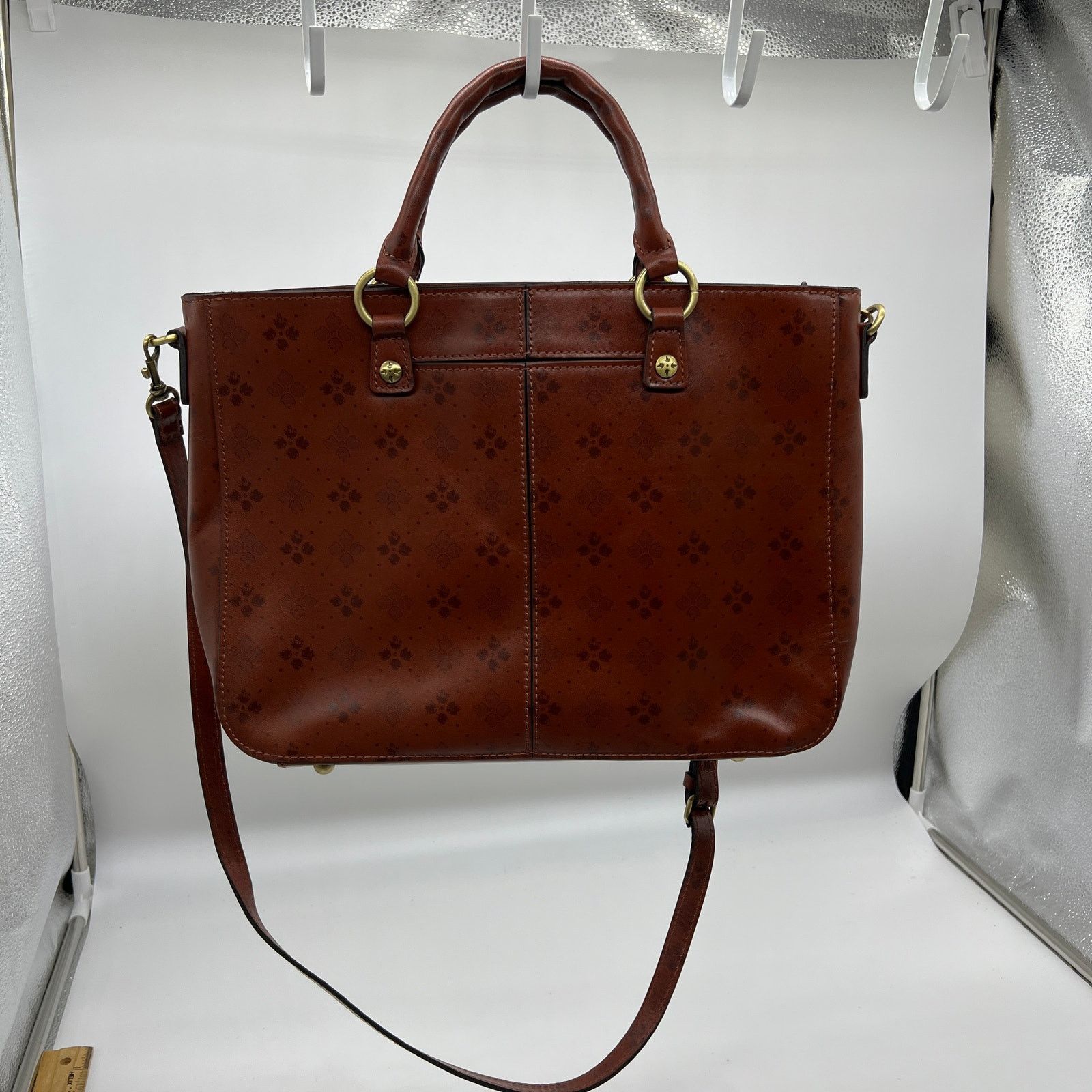 Other Patricia Nash Leather Solene Satchel with Crossbody Stra Size ONE SIZE - 3 Thumbnail