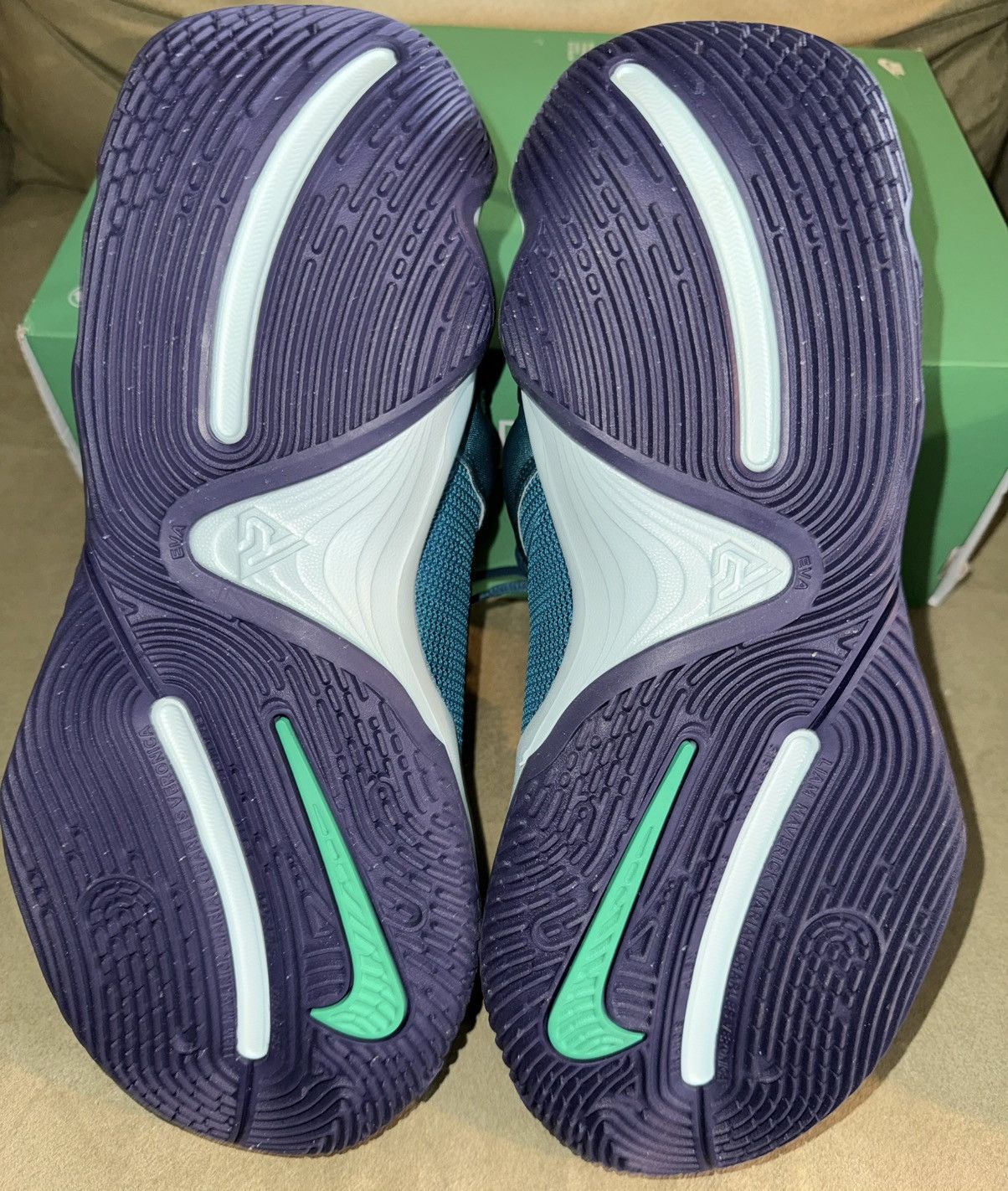Nike Nike Giannis Immortality 3 “Geode Teal” lowtops NEW! Size US 11.5 / EU 44-45 - 16 Thumbnail