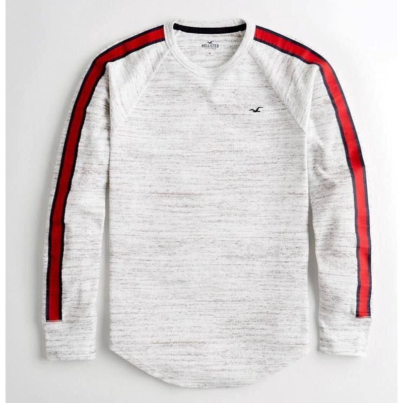 Hollister Size S | HOLLISTER Mens Long Sleeve Crew Neck Thermal Shirt Size US S / EU 44-46 / 1 - 1 Thumbnail