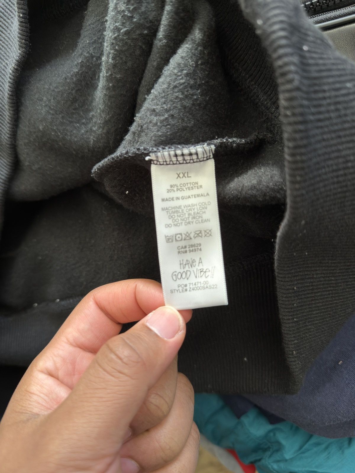 Stussy STUSSY PARIS BLACK HOODIE WORN ONCE SIZE XXL fits snug Size US XXL / EU 58 / 5 - 3 Thumbnail