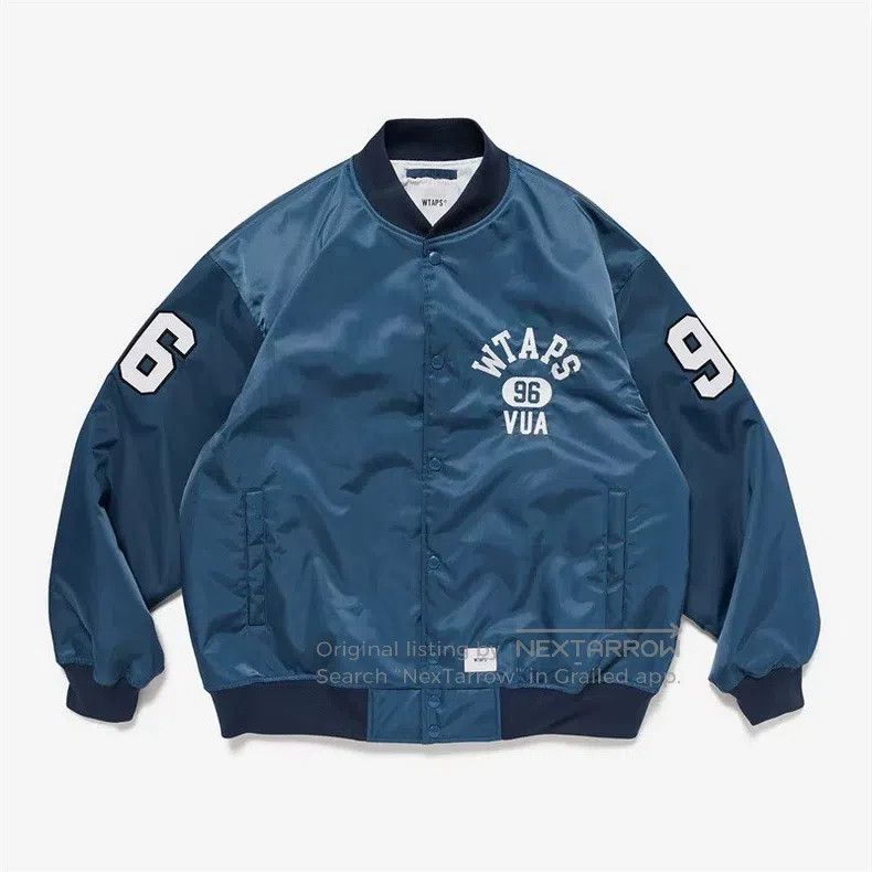Wtaps Wtaps Vintage print baseball jacket Size US XL / EU 56 / 4 - 2 Thumbnail