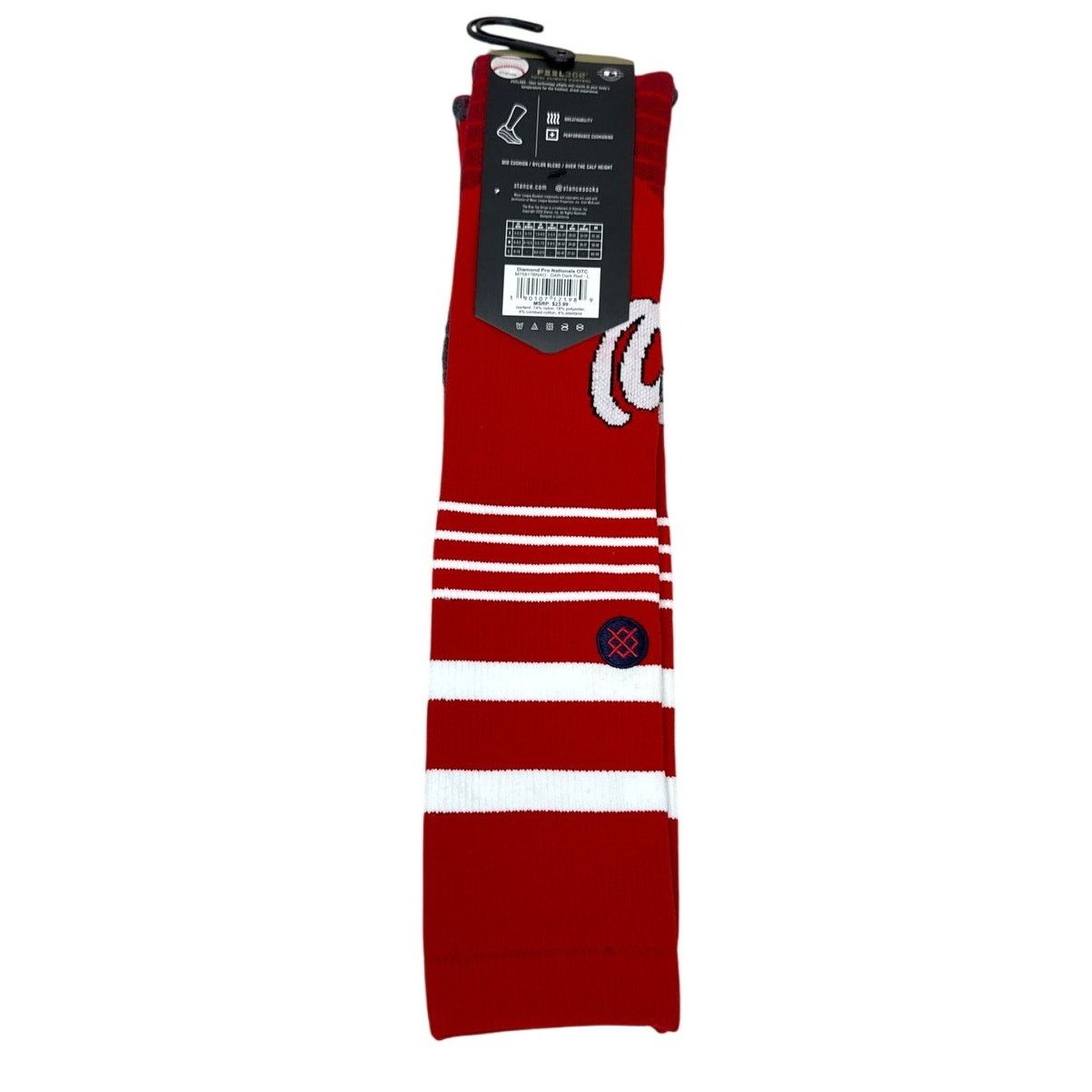 Stance Socks Stance MLB Washington Nationals Diamond Pro Socks Sz L 9-13 Size ONE SIZE - 5 Thumbnail