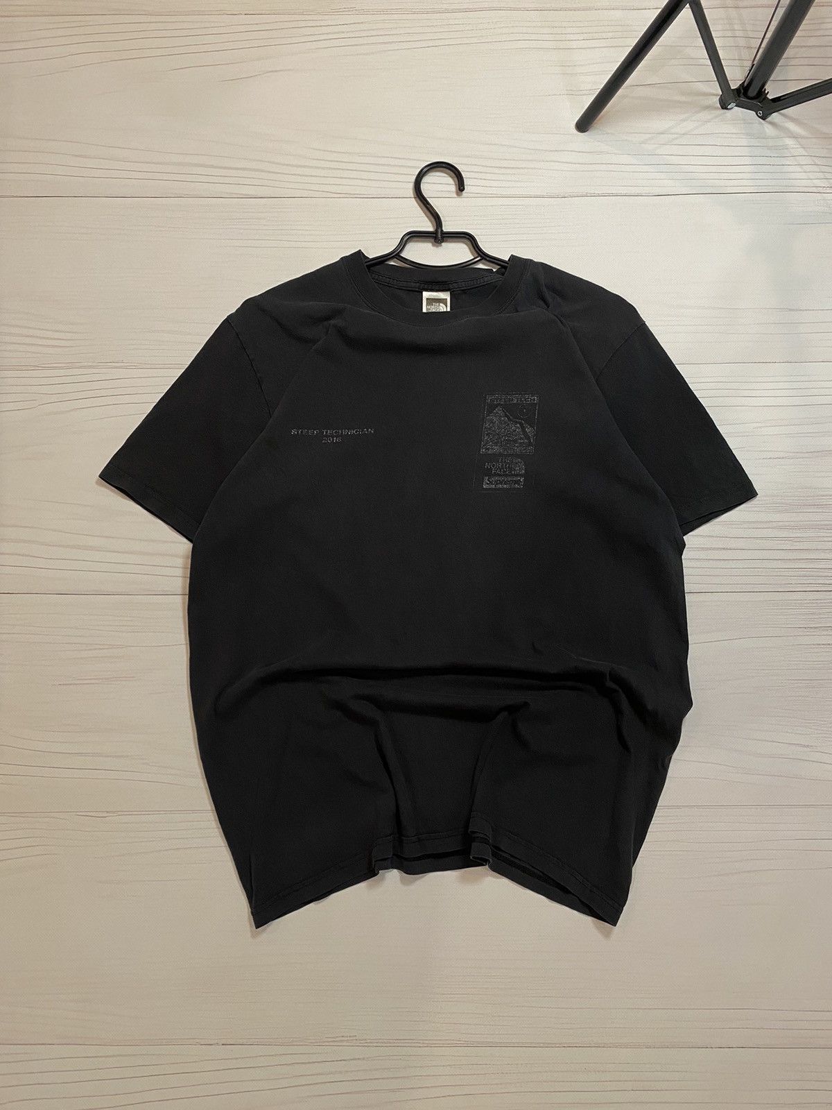Streetwear Supreme The North Face Supreme x The north face fade Big logo y2k t shirt Grailed