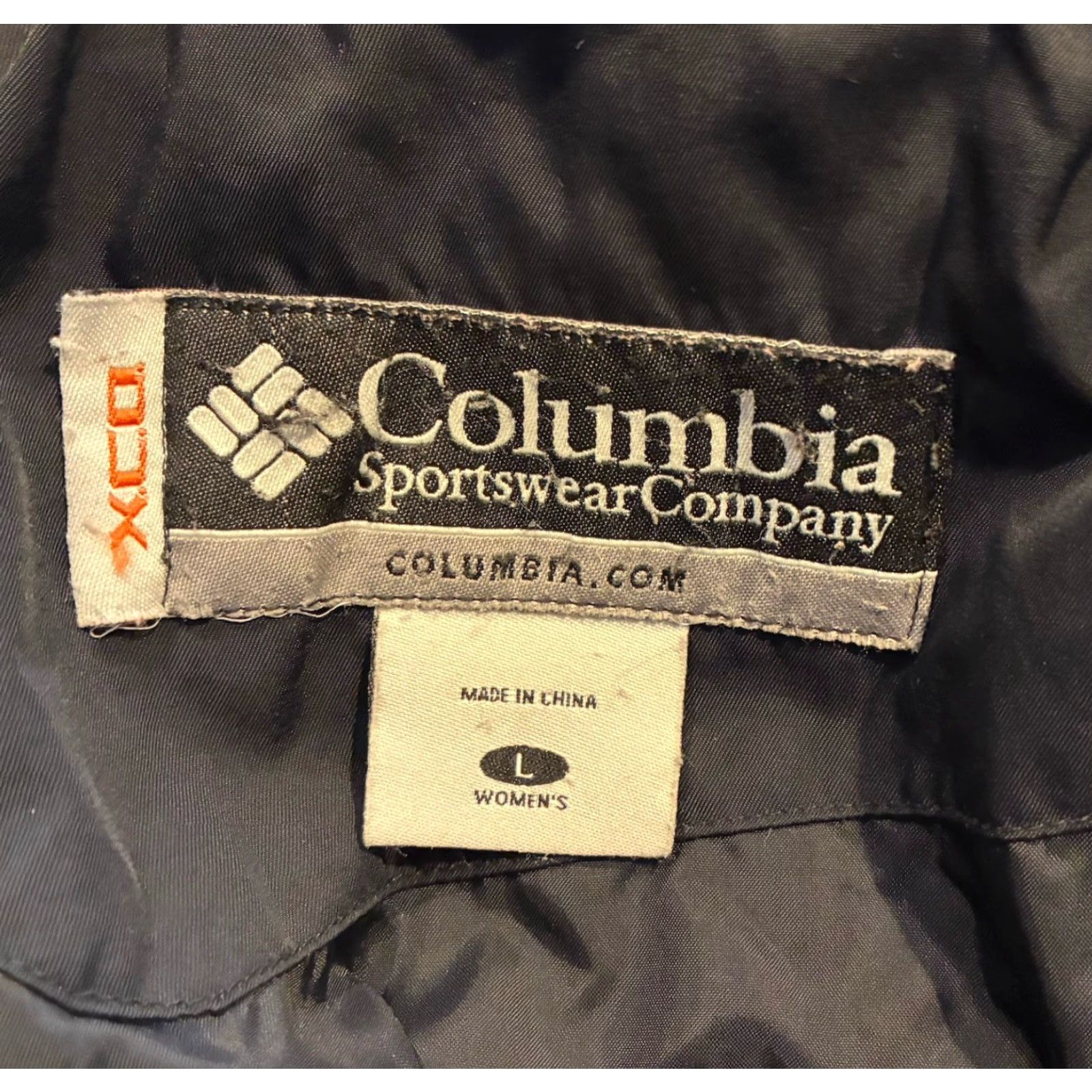 Vintage VINTAGE Columbia XCO Puffer Jacket Womens Coat Large Black Down Filled No Hood Sizable Long Coat Quilted Zipper Pockets Logo Buckle Size L / US 10 / IT 46 - 5 Thumbnail