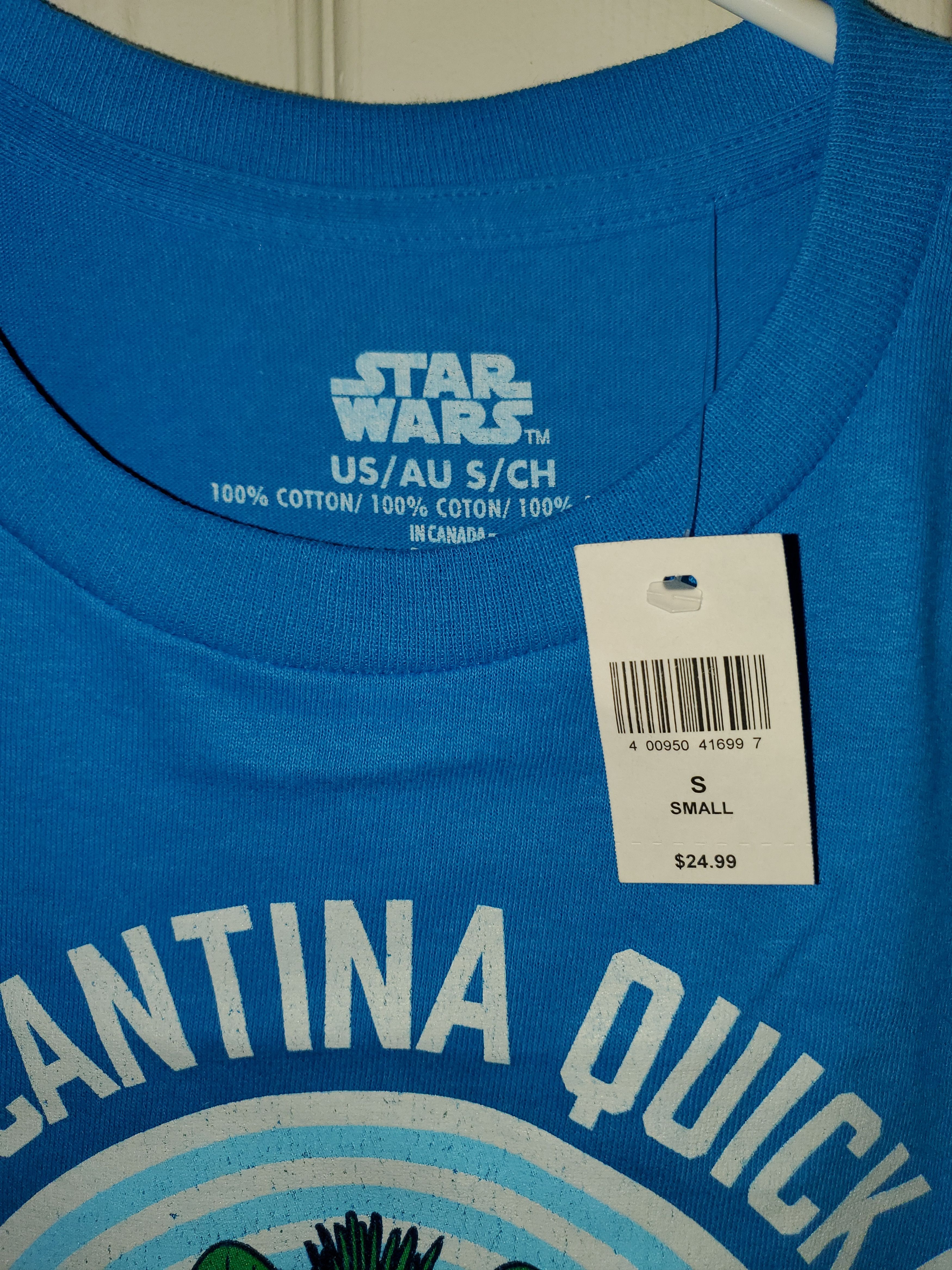 Star Wars *NWT* 1977 Cantina Quick Draw Greedo Star Wars Tshirt Size US S / EU 44-46 / 1 - 3 Thumbnail