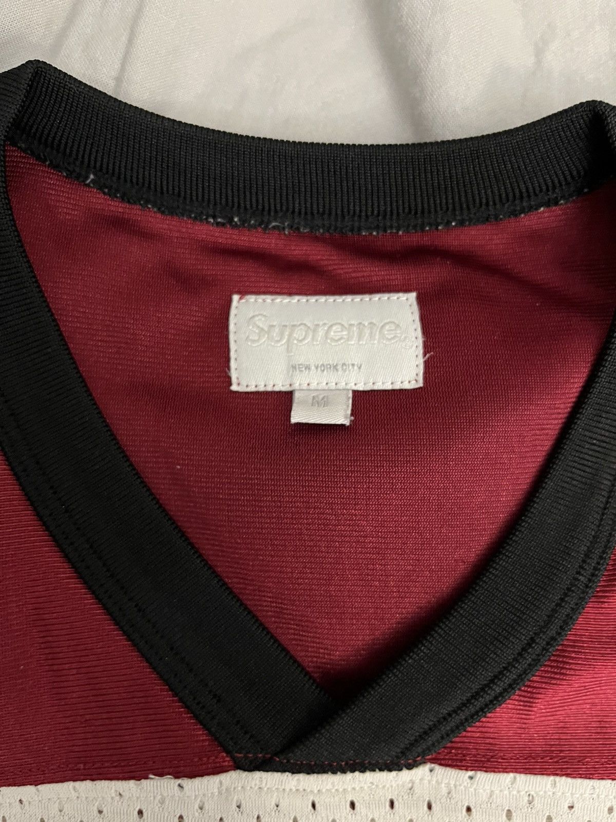 Supreme Supreme Jesus Jersey Red Size US M / EU 48-50 / 2 - 3 Thumbnail