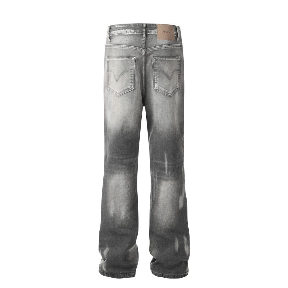 Japanese Brand × Jean Ink-splash tie-dye design street style retro jeans Size US 32 / EU 48 - 3 Thumbnail