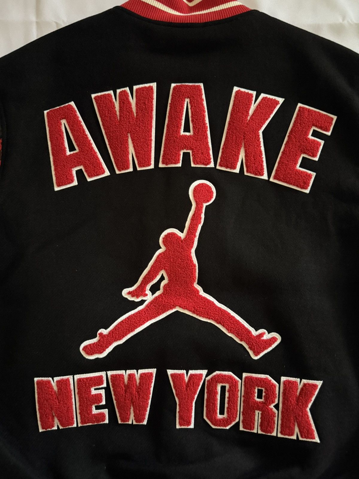 Awake NY × Jordan Brand Awake NY X JORDAN Varsity Jacket Size US S / EU 44-46 / 1 - 4 Thumbnail