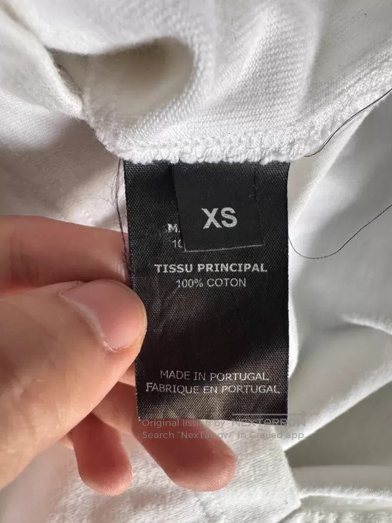 Vetements VETEMENTS Irregular patchwork design short-sleeve shirt Size US XS / EU 42 / 0 - 6 Thumbnail