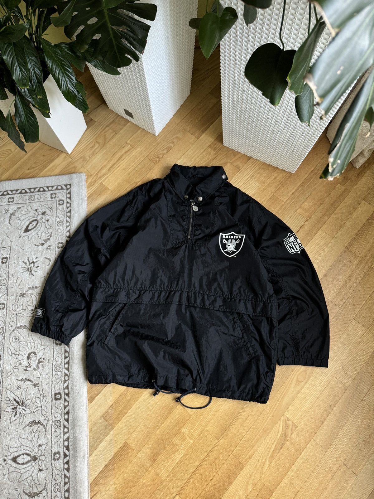 NFL 90s Vintage Campri Team Los Angeles Quarter Zip Jacket Size US L / EU 52-54 / 3 - 1 Thumbnail