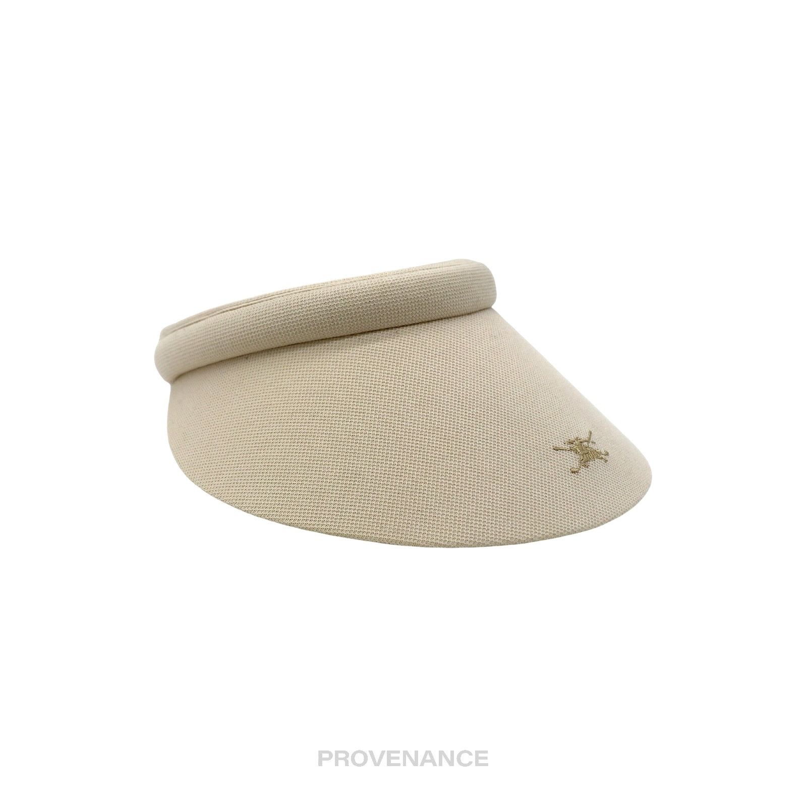 Burberry 🔴 Burberry Knight Logo Golf Visor - Chalk Nova Check Size ONE SIZE - 3 Thumbnail
