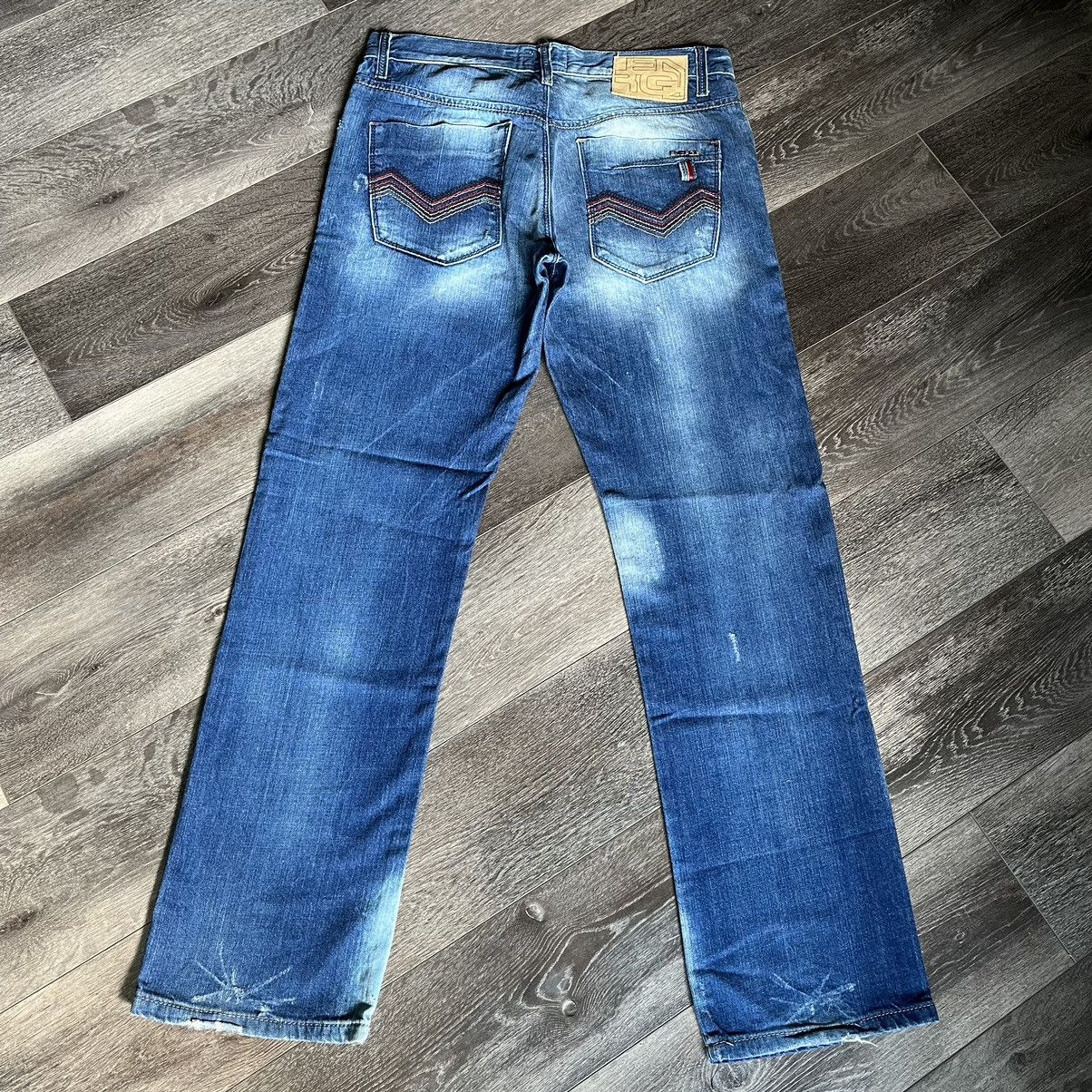 Energie Energie Sixty Mulligan Selvedge Denim Jeans 33x32 Italy Made Size US 33 - 2 Thumbnail