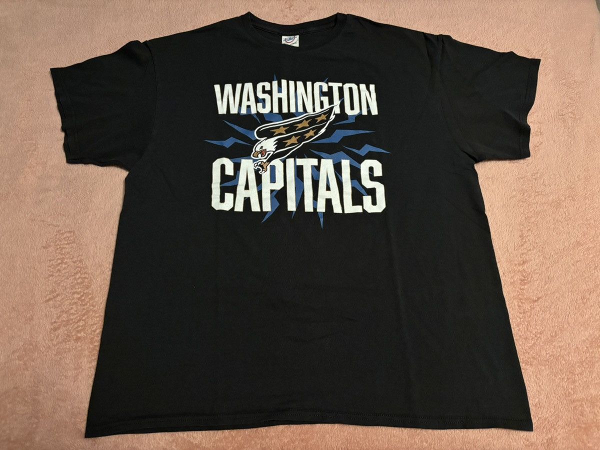 Delta Vintage Washington Capitals T-shirt Size US XL / EU 56 / 4 - 2 Thumbnail