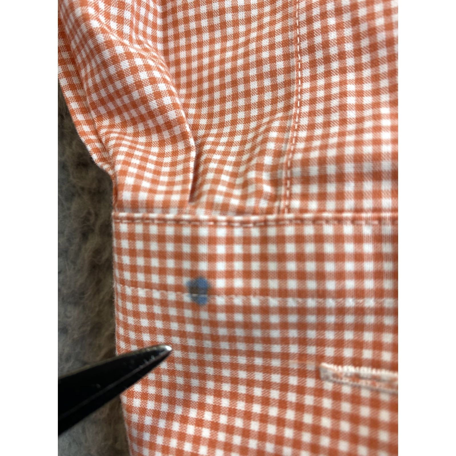 Ralph Lauren Ralph Lauren Orange Checked Men’s 16.5 34/35 Classic Fit Button Shirt /85-27 Size US L / EU 52-54 / 3 - 4 Thumbnail