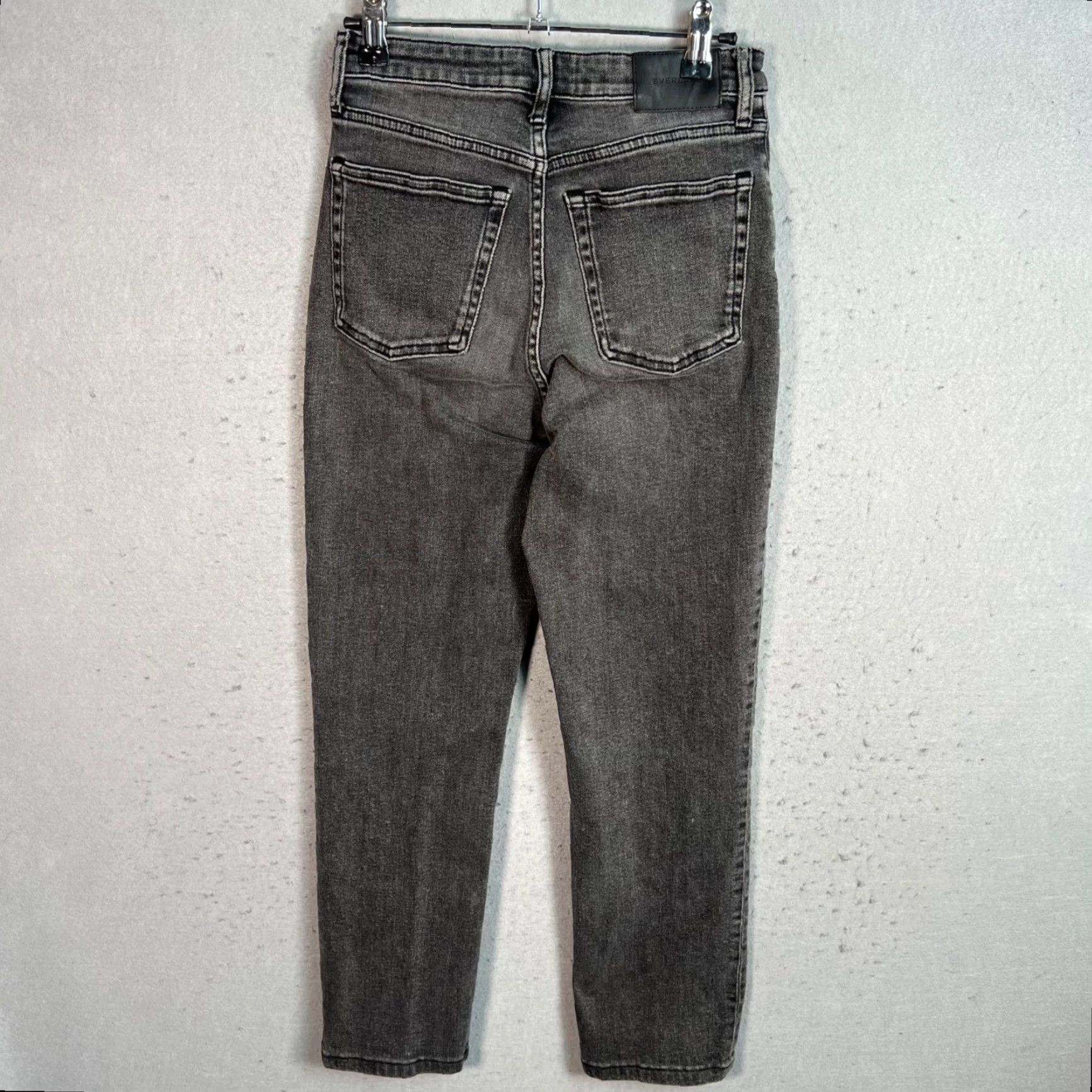 Everlane Everlane Jeans Ankle Gray High Rise Straight Size 25 Denim Womens Size 42" / US 20 - 2 Thumbnail