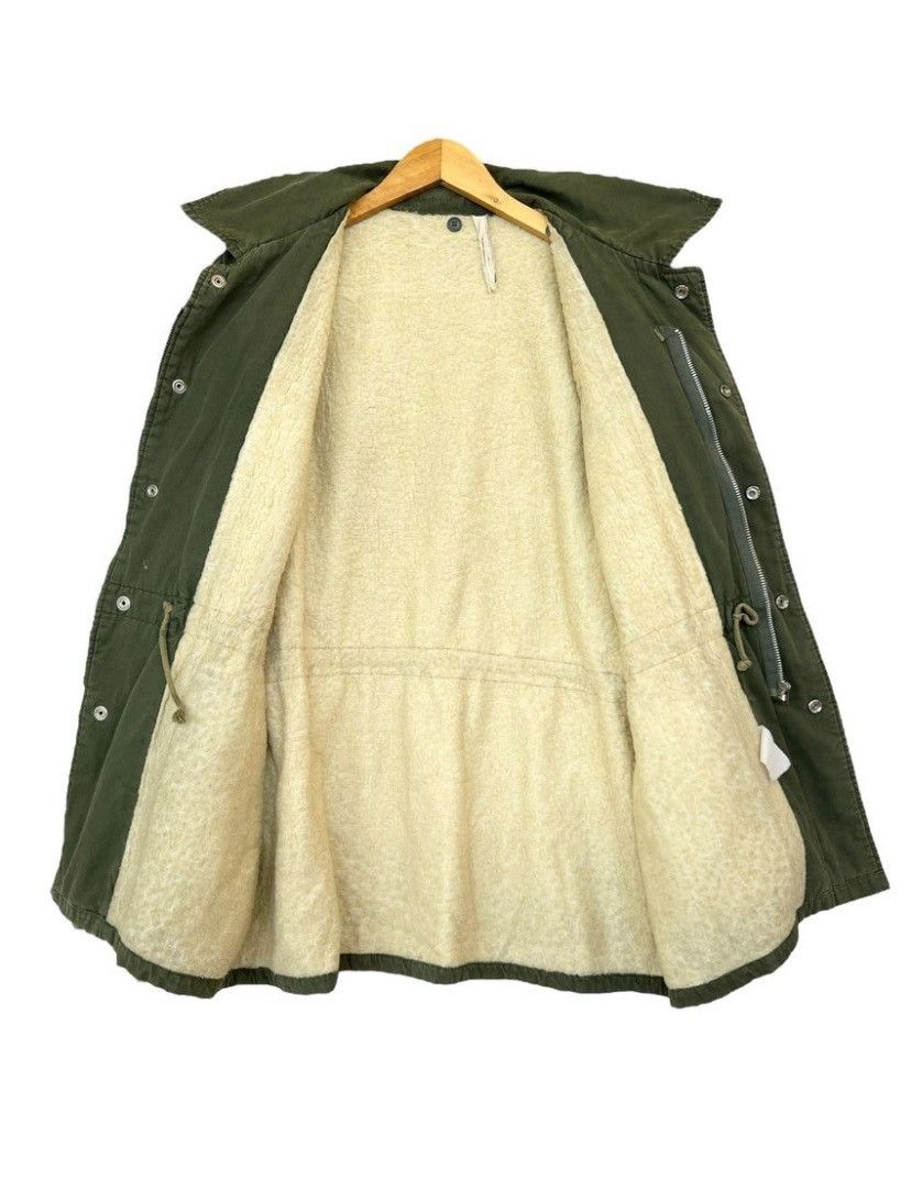 Vintage Vintage 80s M 65 Military Field Jacket Fleece Green Size US L / EU 52-54 / 3 - 4 Thumbnail