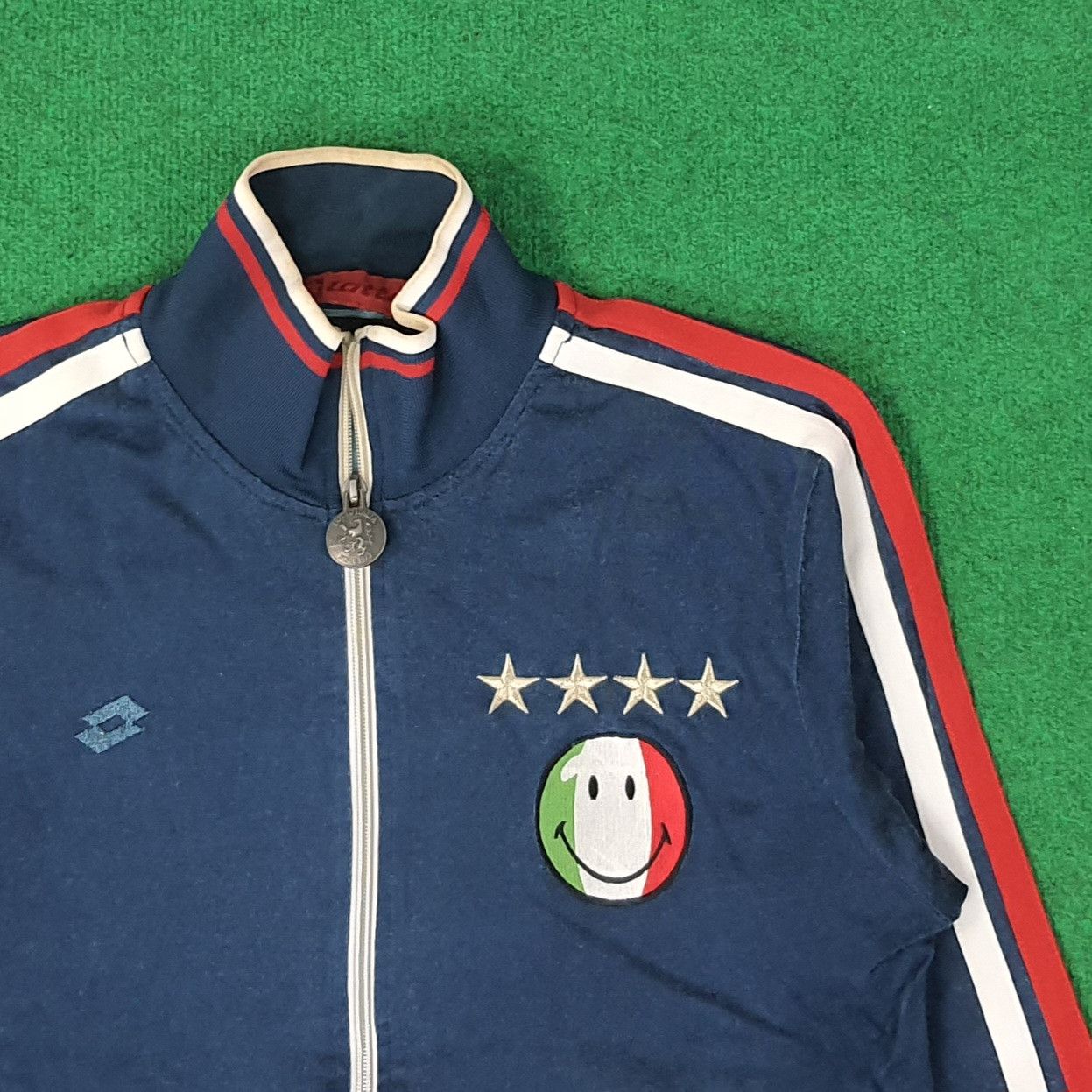 Lotto Sport Vintage Lotto Italia Zipper Track Suit C254N28 Size US M / EU 48-50 / 2 - 2 Thumbnail